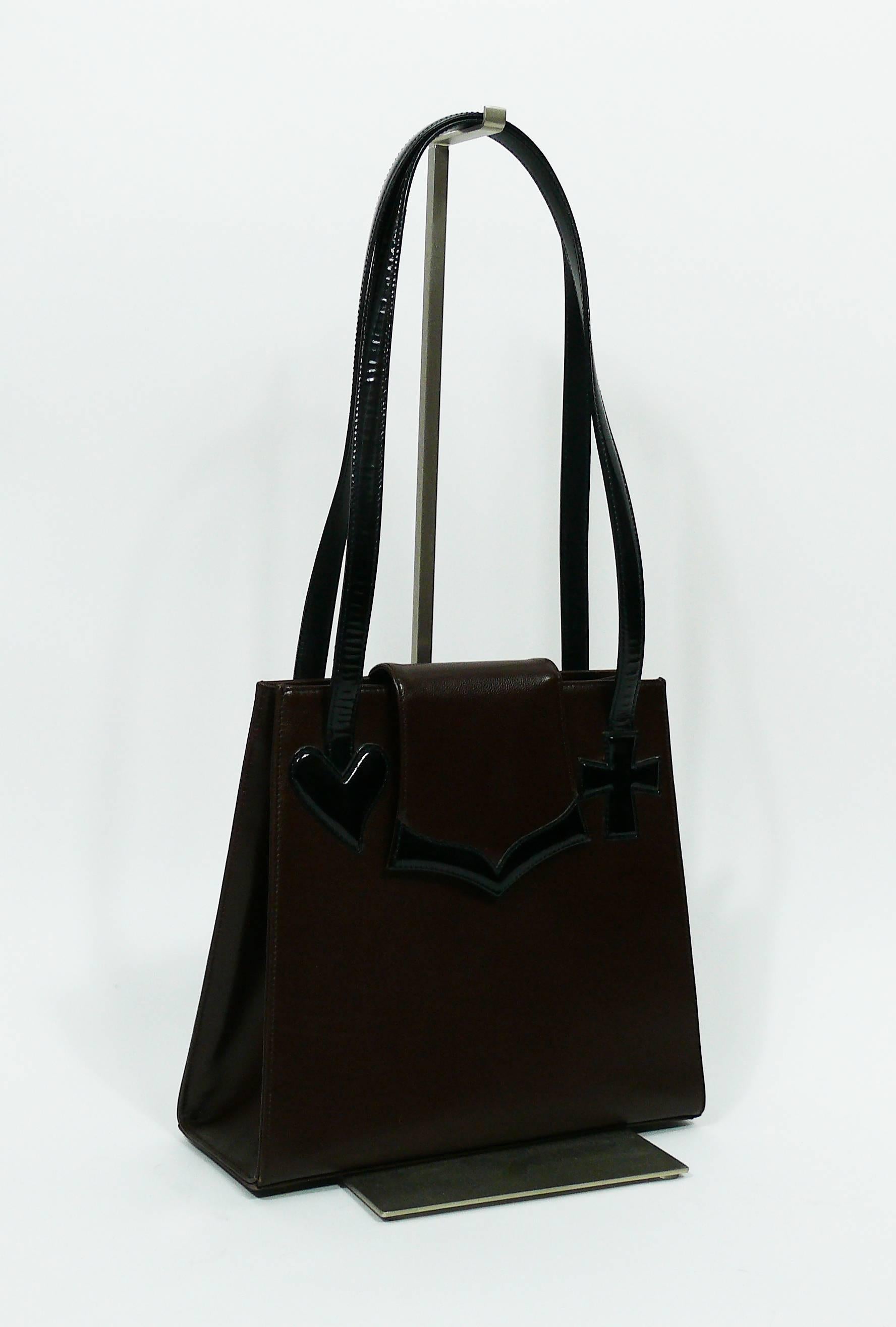 christian lacroix leather bag