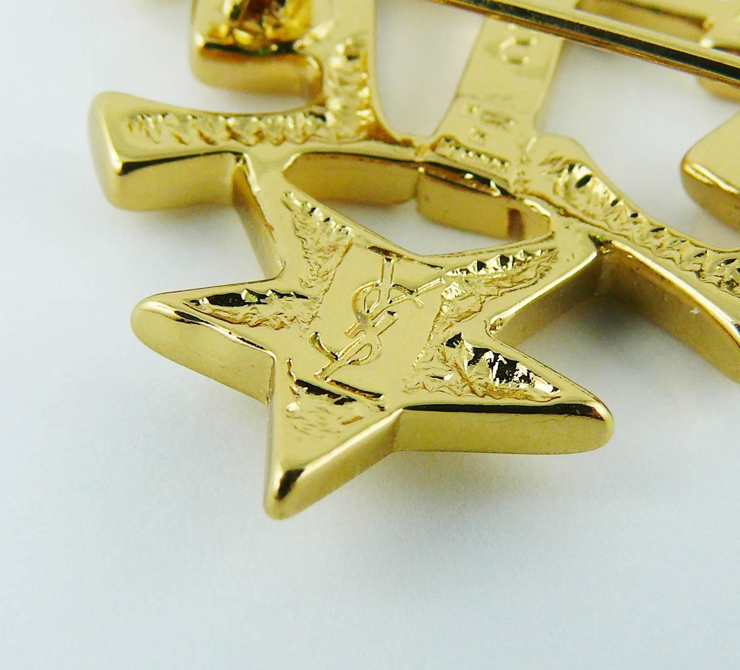 Yves Saint Laurent YSL Vintage Gold getönt 