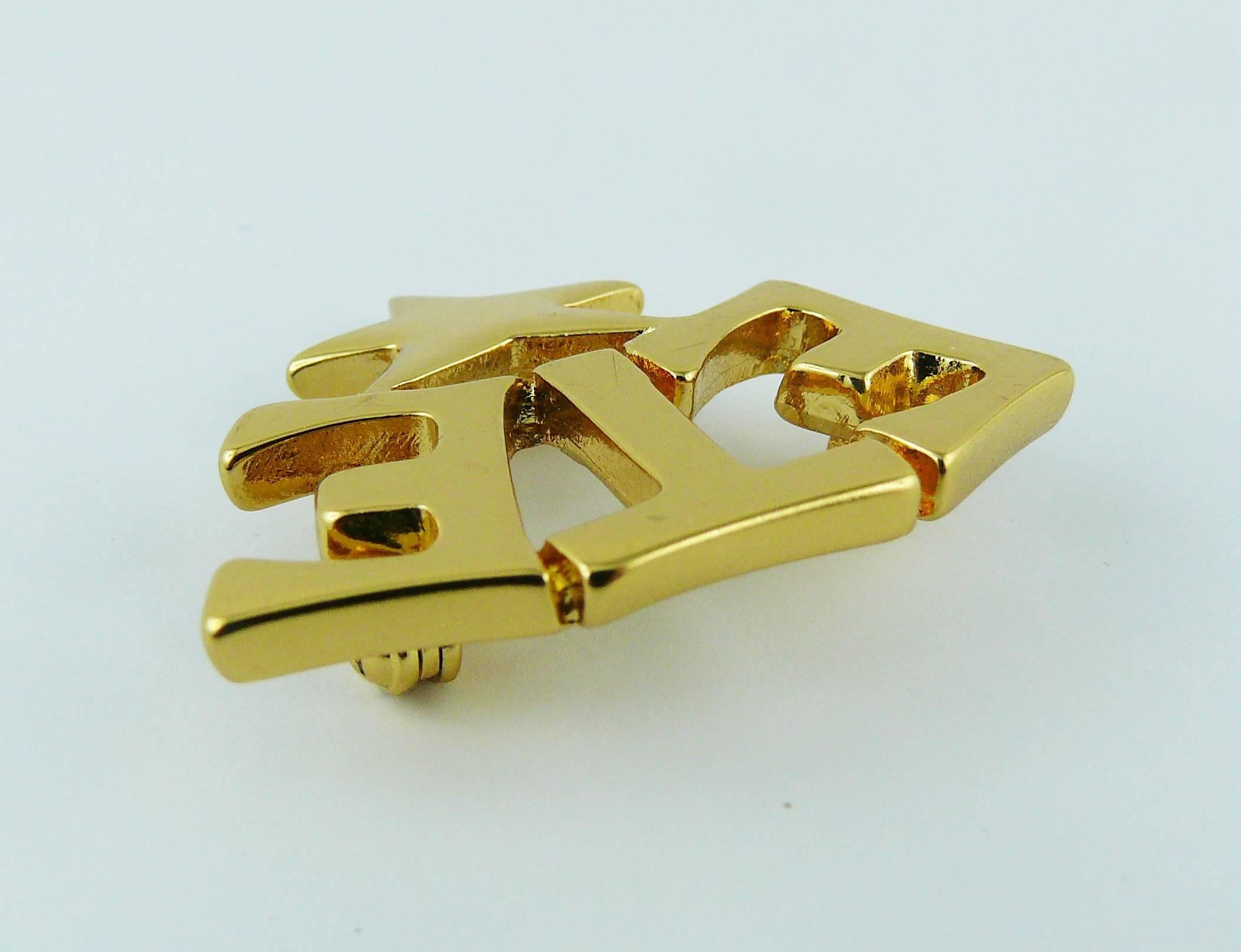 Yves Saint Laurent YSL Vintage Gold getönt 