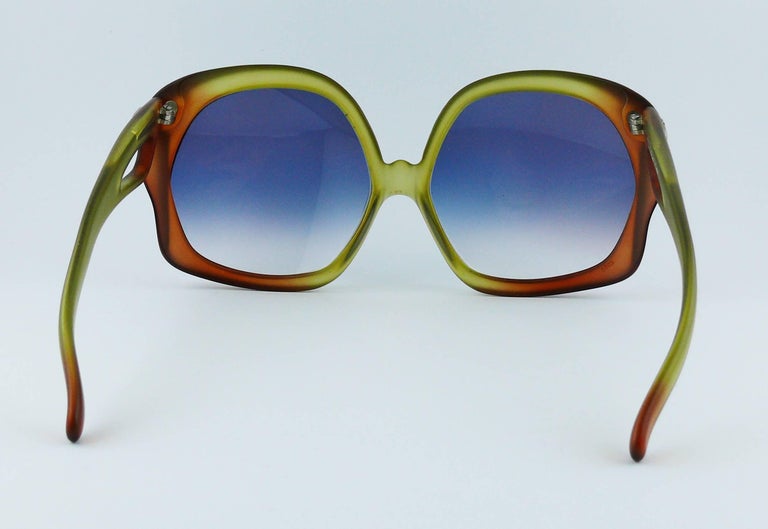 Christian Dior Vintage Oversized Sunglasses Model 2005 For Sale at ...