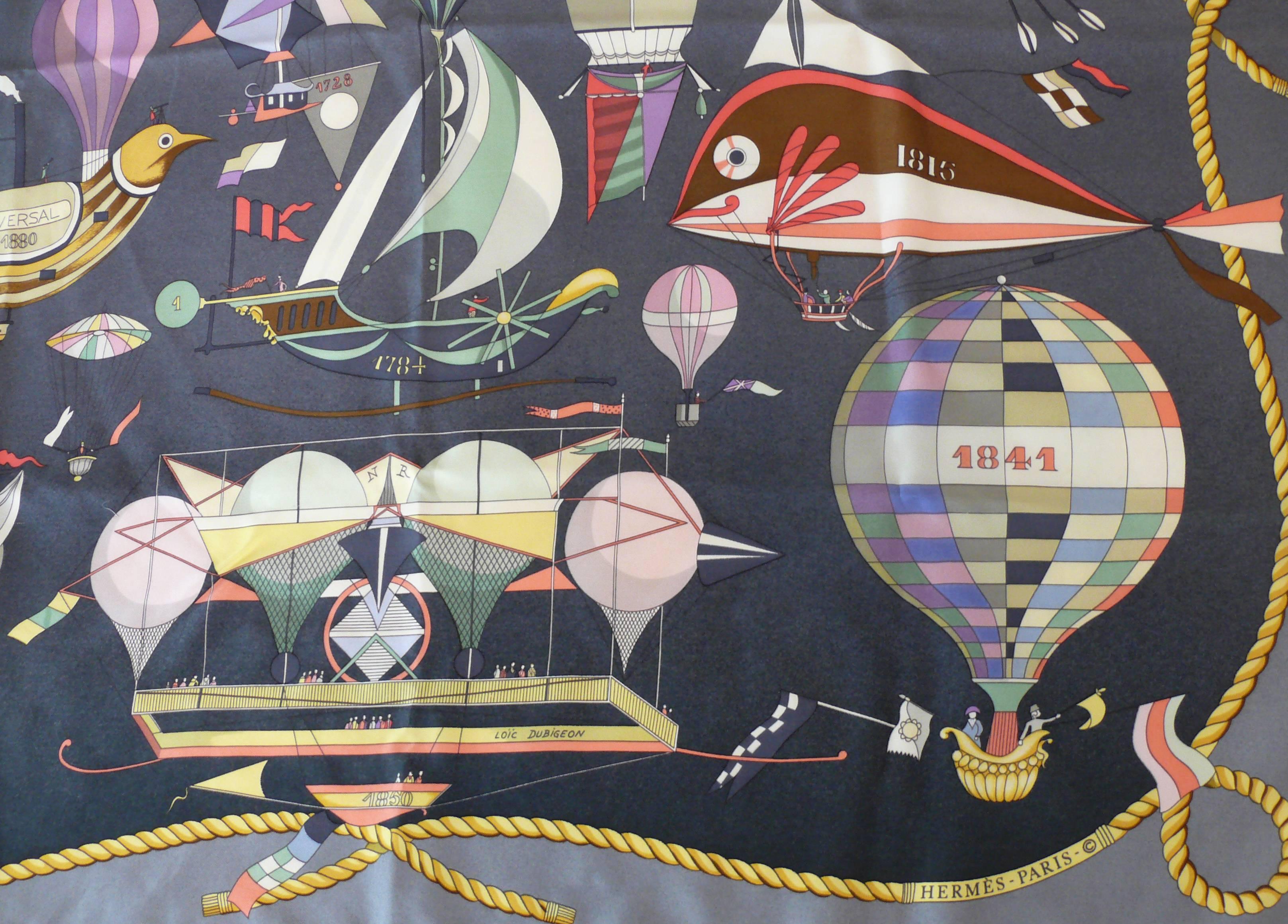 foulard hermes montgolfière