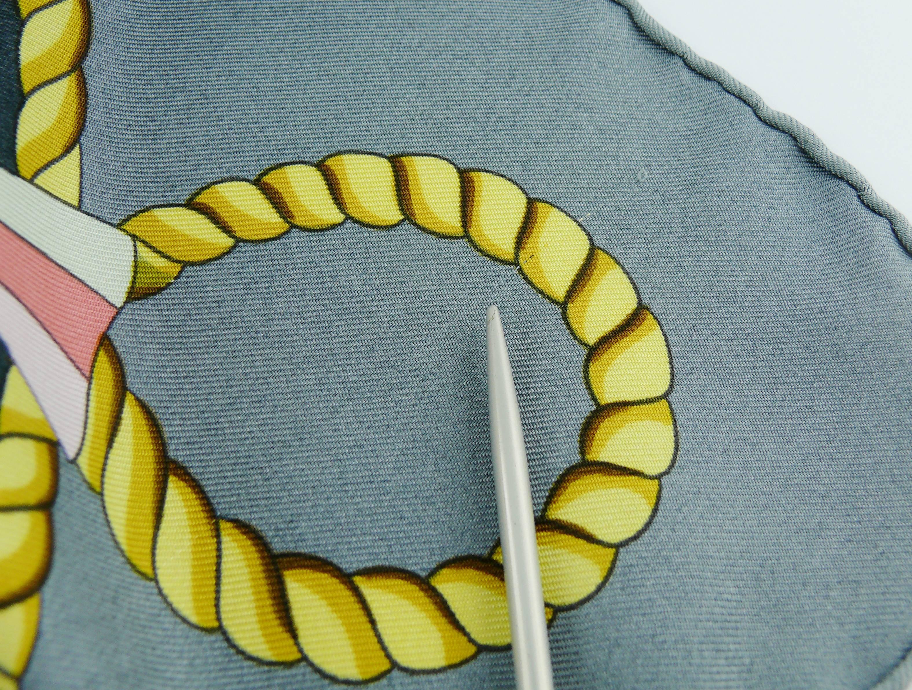 Hermès Vintage Silk Carre Scarf 