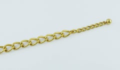 Christian Dior Vintage Gold Toned Poison Necklace