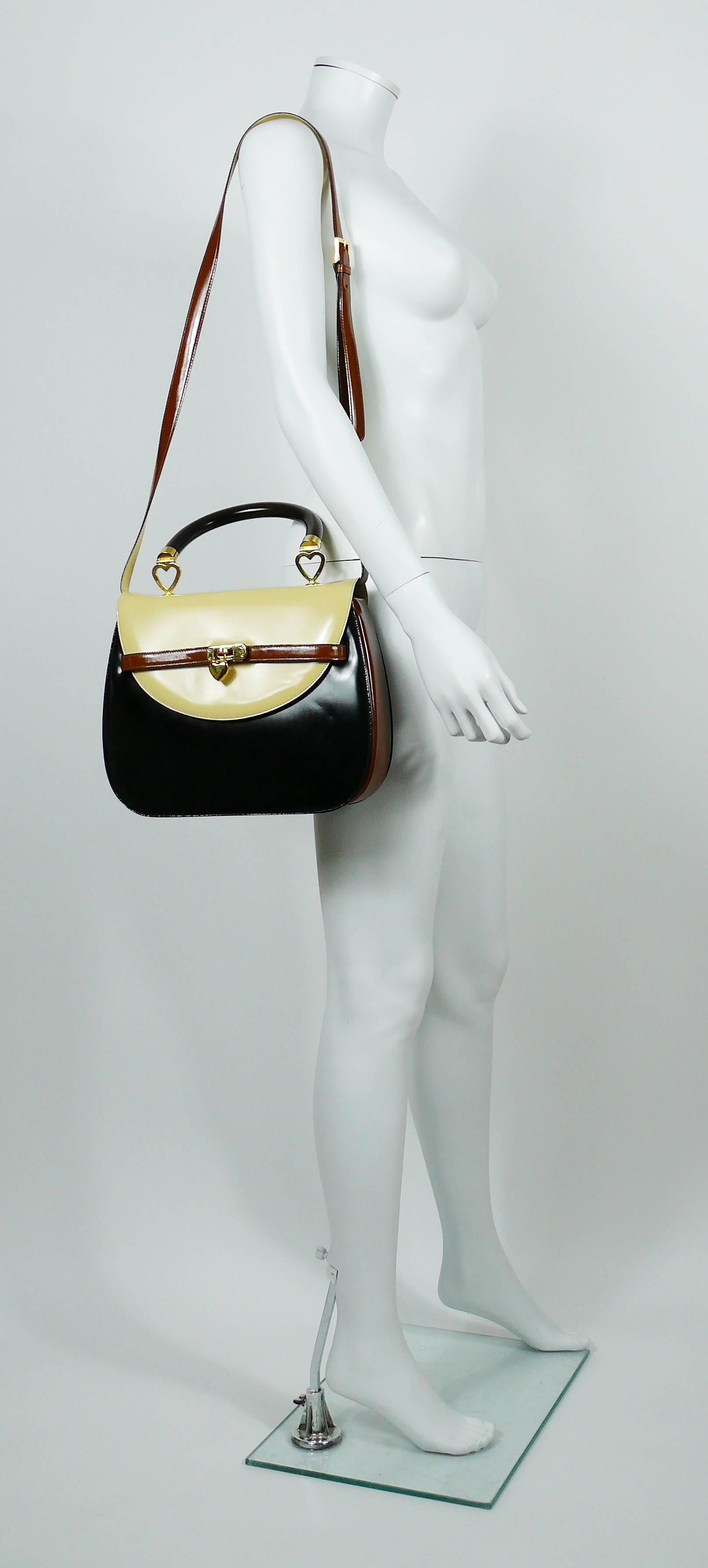 color block leather handbags