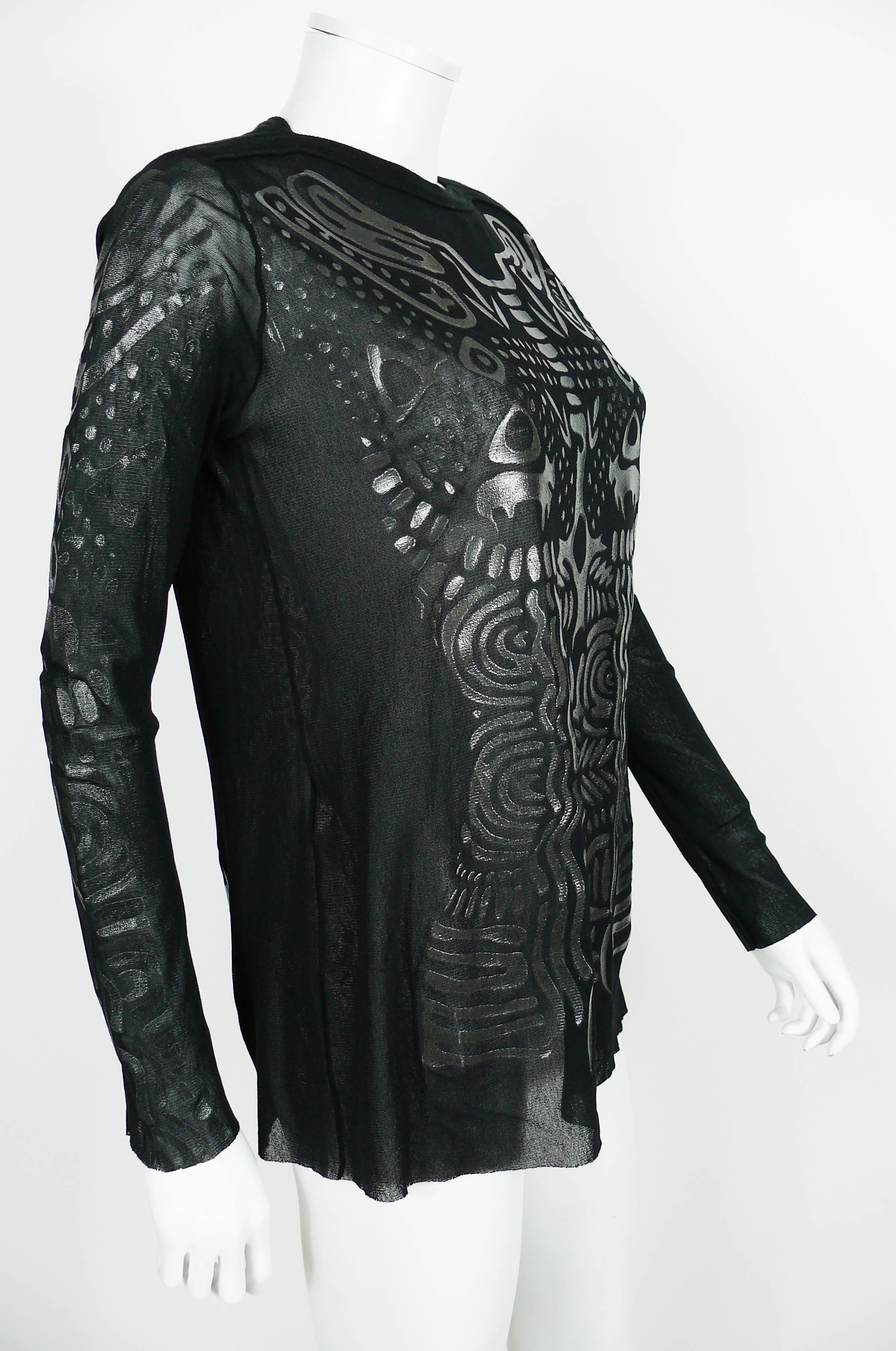 jean paul gaultier tattoo top
