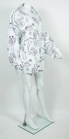 Ko and Co Vintage Cotton Print Hooded Jacket