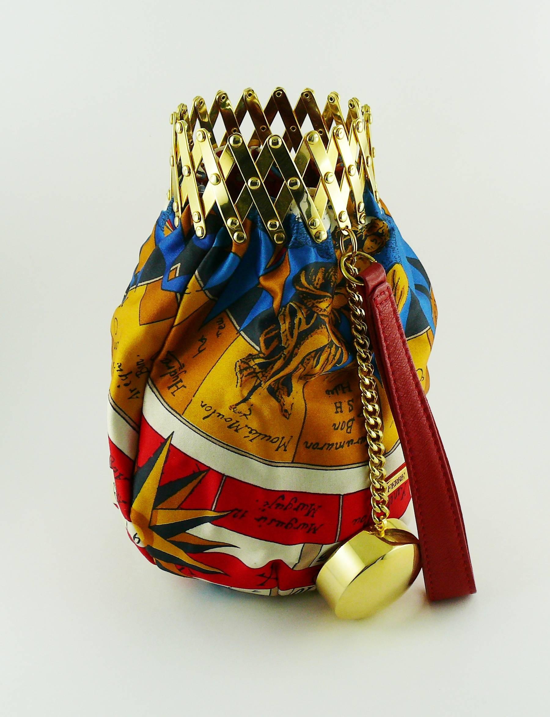 Gianfranco Ferre Vintage Bottle Wristlet Bag 3