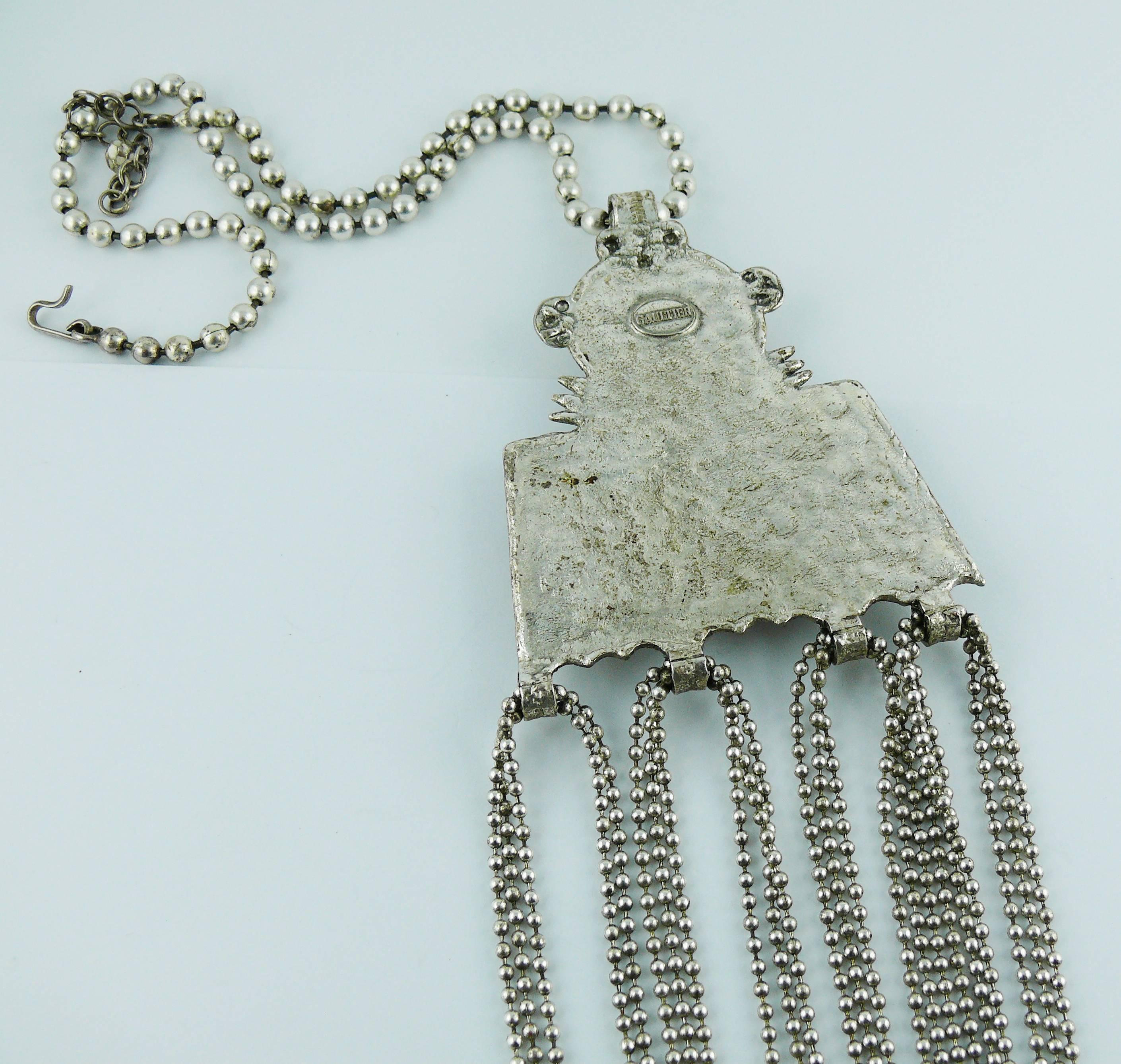 Jean Paul Gaultier Touareg Style Pendant Necklace For Sale 4