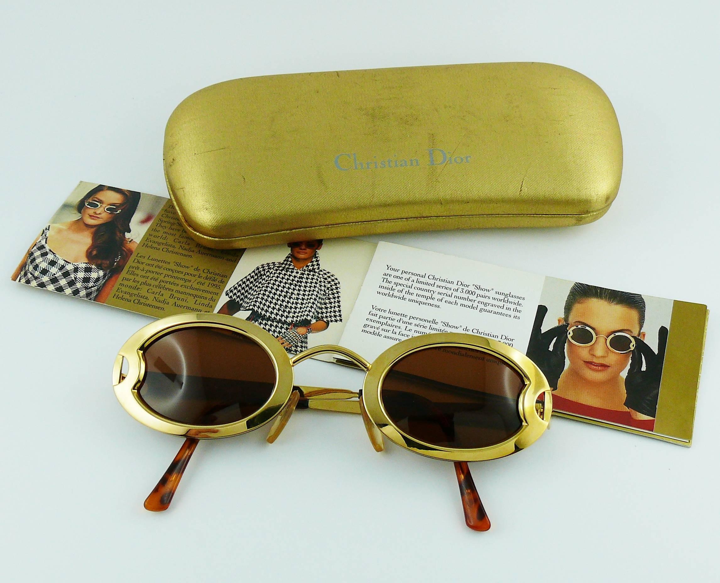 CHRISTIAN DIOR vintage rare limited edition sunglasses 