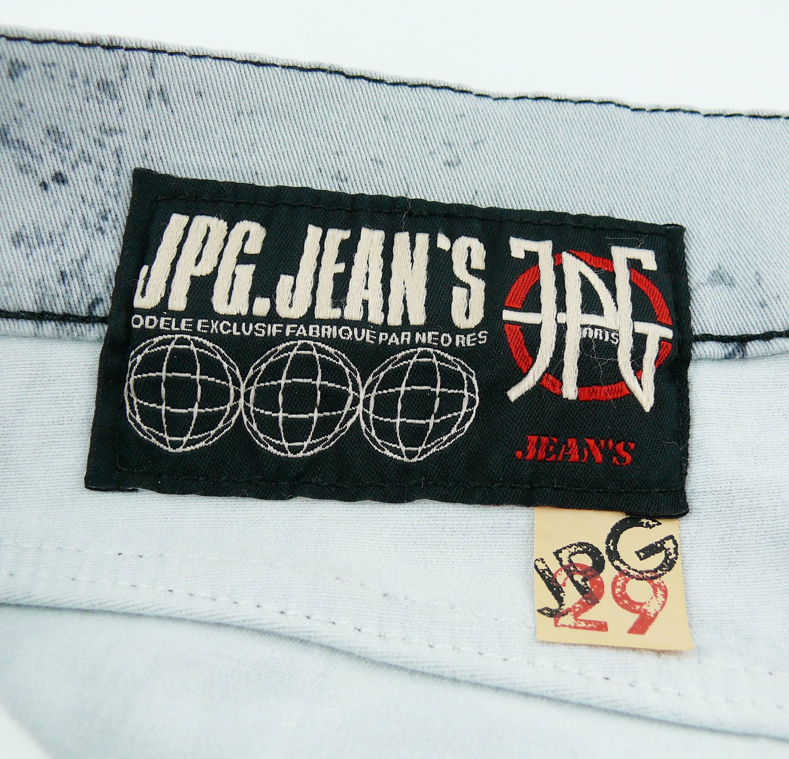 Jean Paul Gaultier Comic Cartoon Print Pants Trousers  6