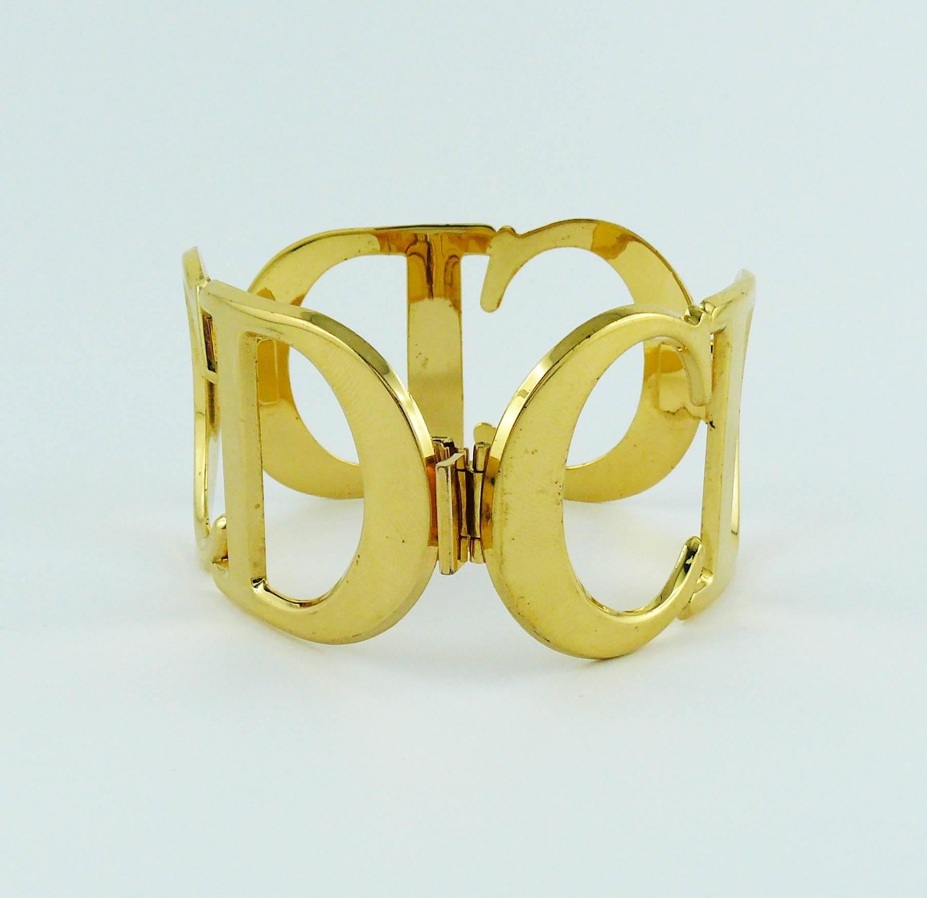 cd icon leather bracelet