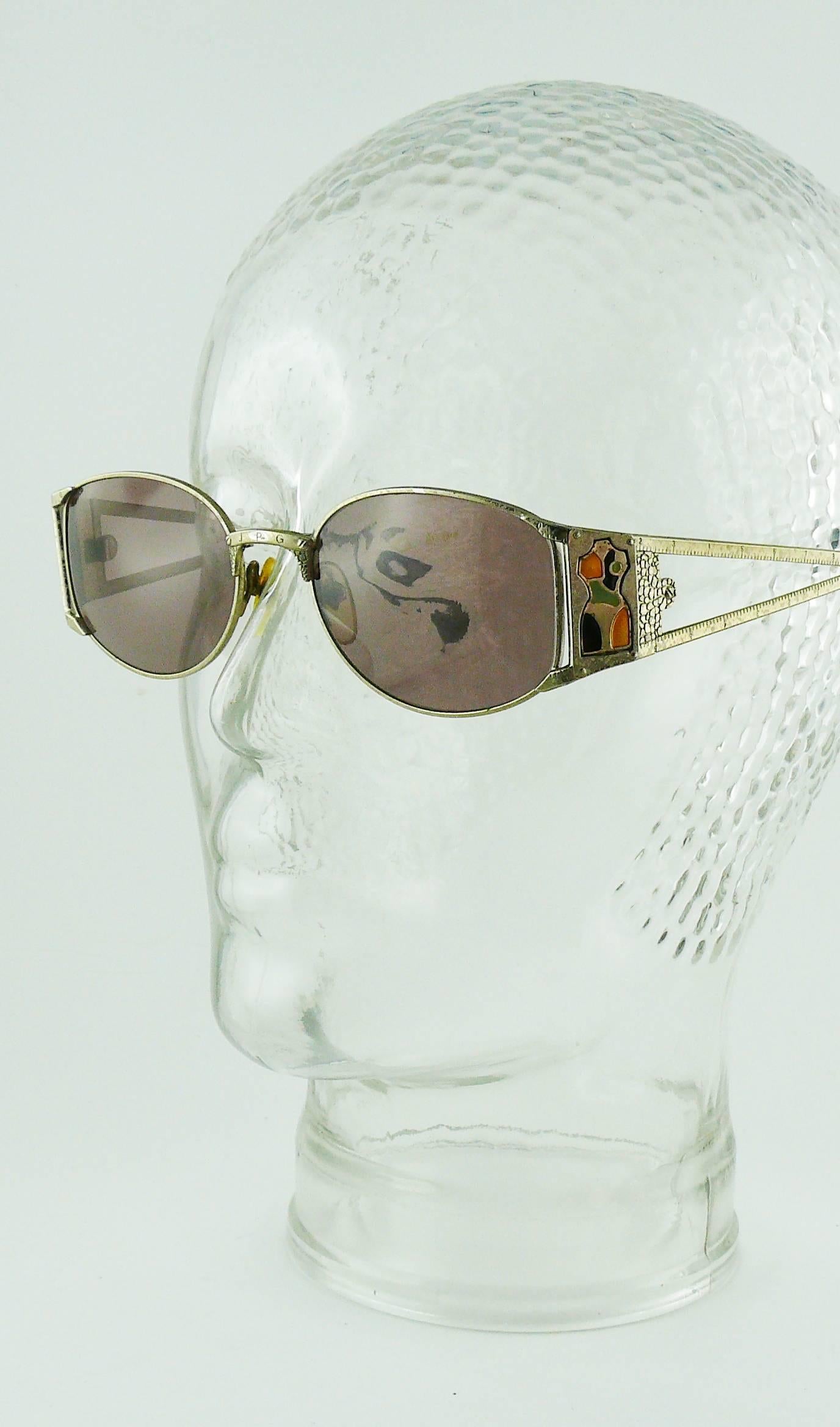 Jean Paul Gaultier Vintage Bustiers Sunglasses  In Good Condition In Nice, FR