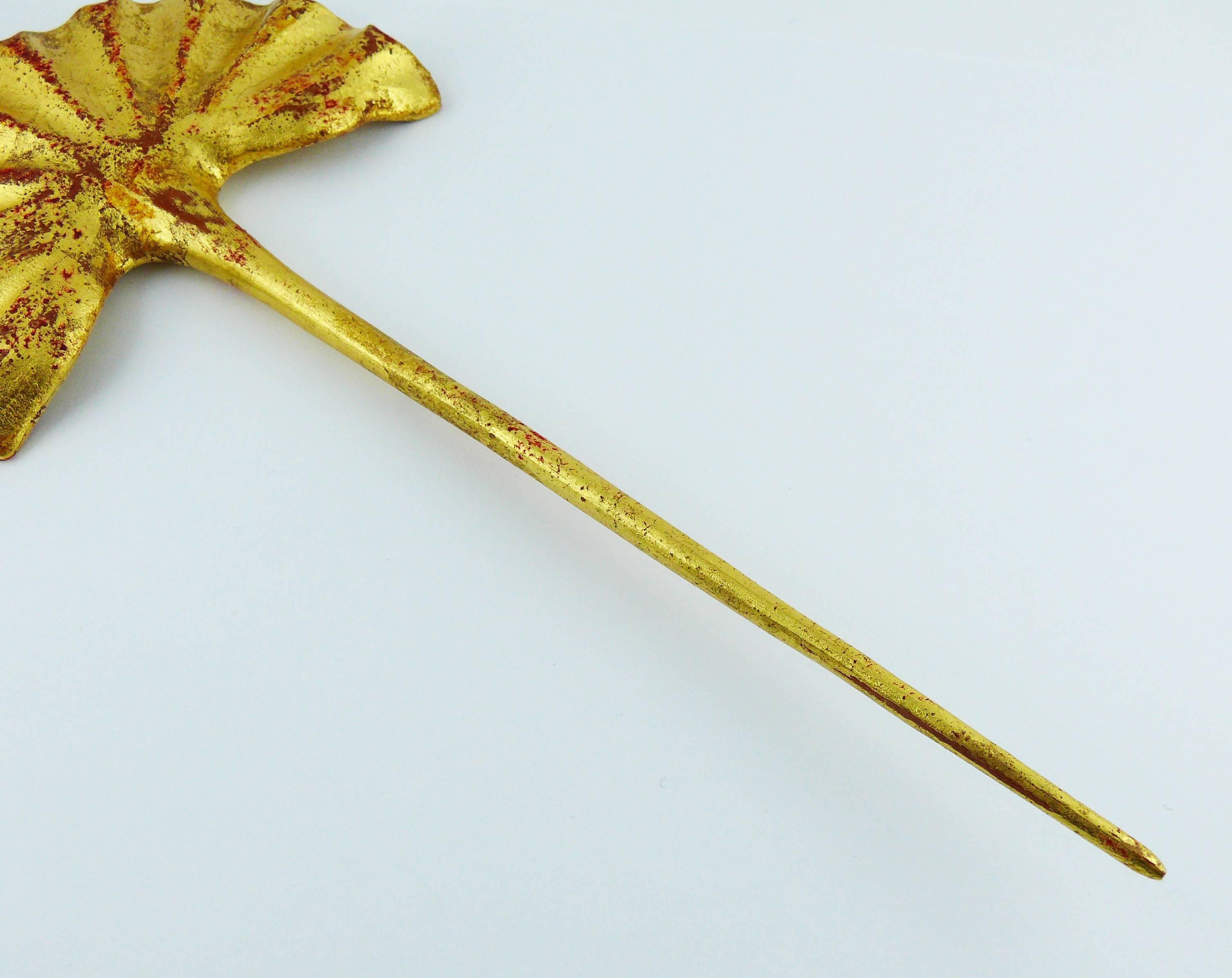 Yves Saint Laurent YSL by Loulou de la Falaise Vintage Hairpin 1994 In Excellent Condition In Nice, FR