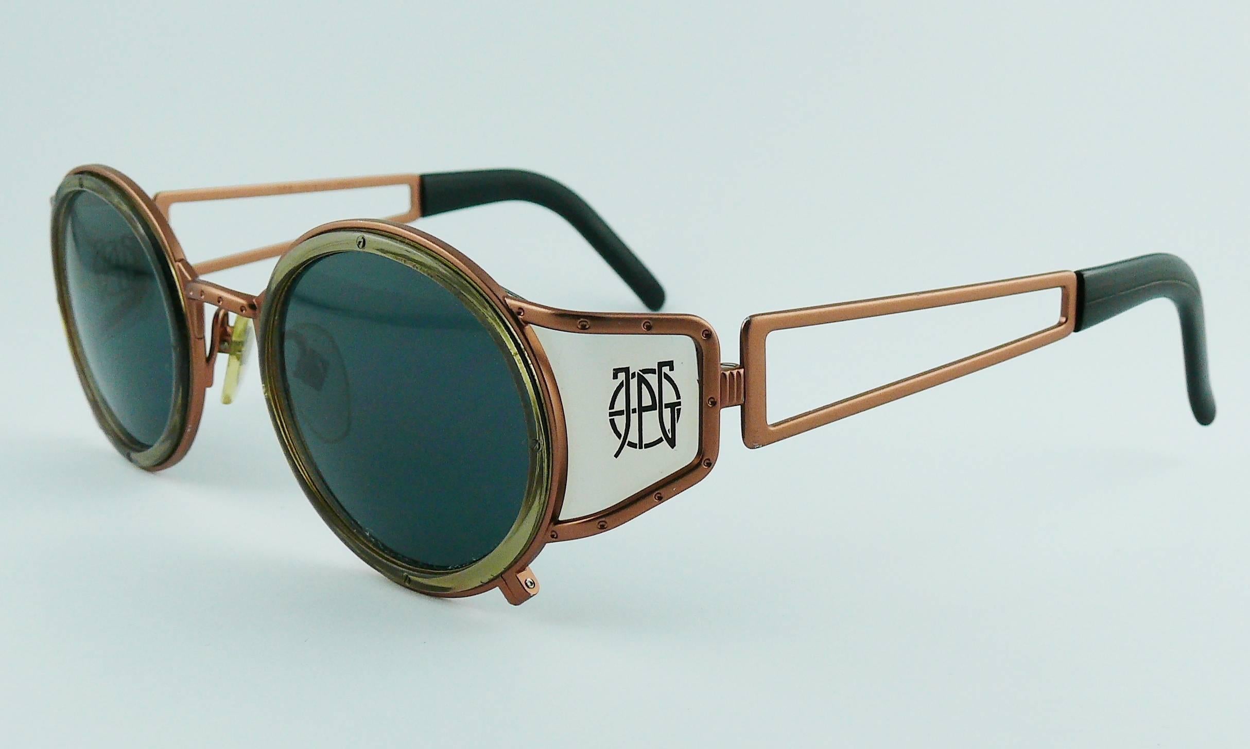 retro sunglasses with side shields