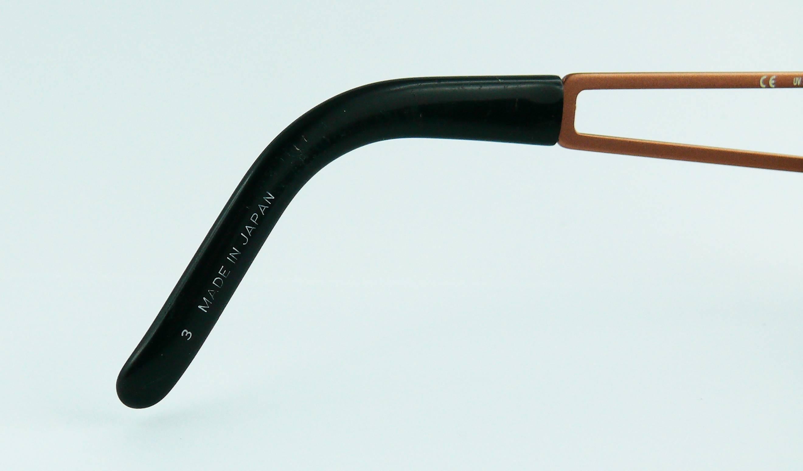 Jean Paul Gaultier Vintage Sunglasses with Side Shields 58-6201  3