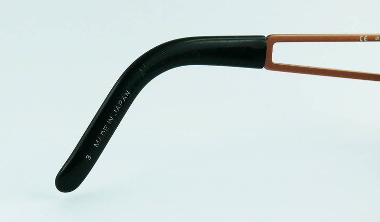 Jean Paul Gaultier Vintage Sunglasses with Side Shields 58-6201 at