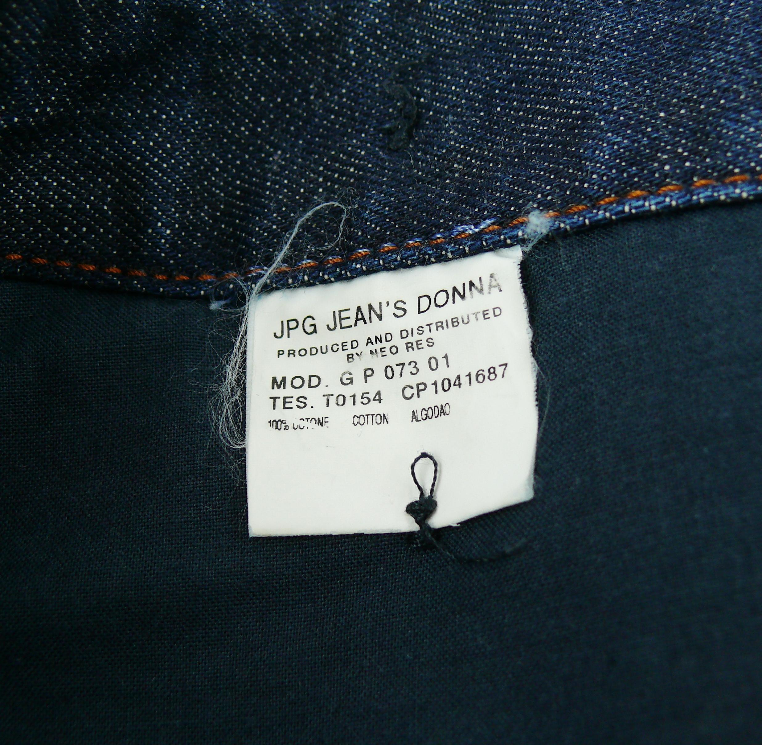 Jean Paul Gaultier Vintage Iconic Sailor Jeans US Size 8 8
