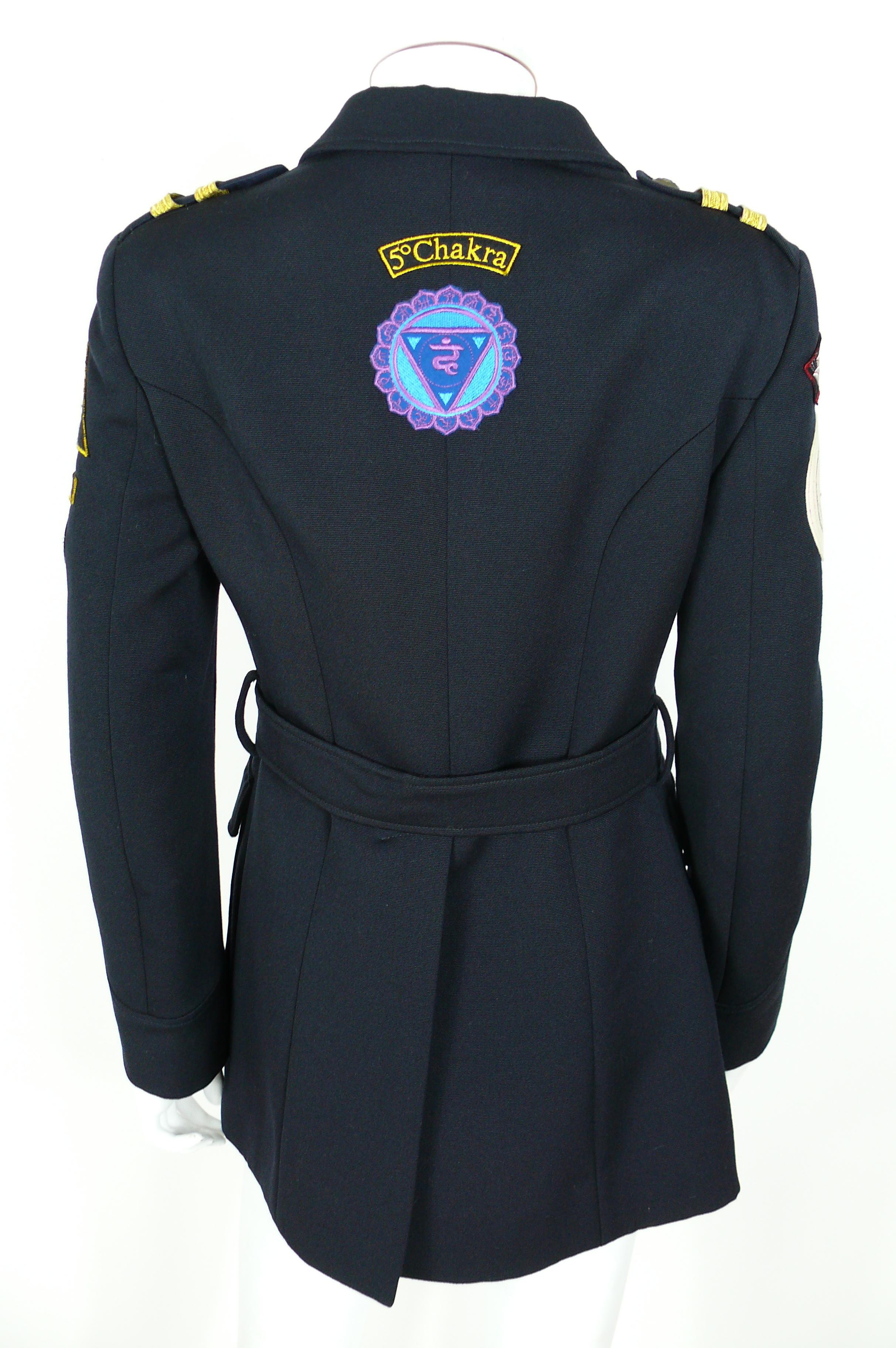 Women's Moschino Vintage Military Style Harmony Jacket USA Size 8