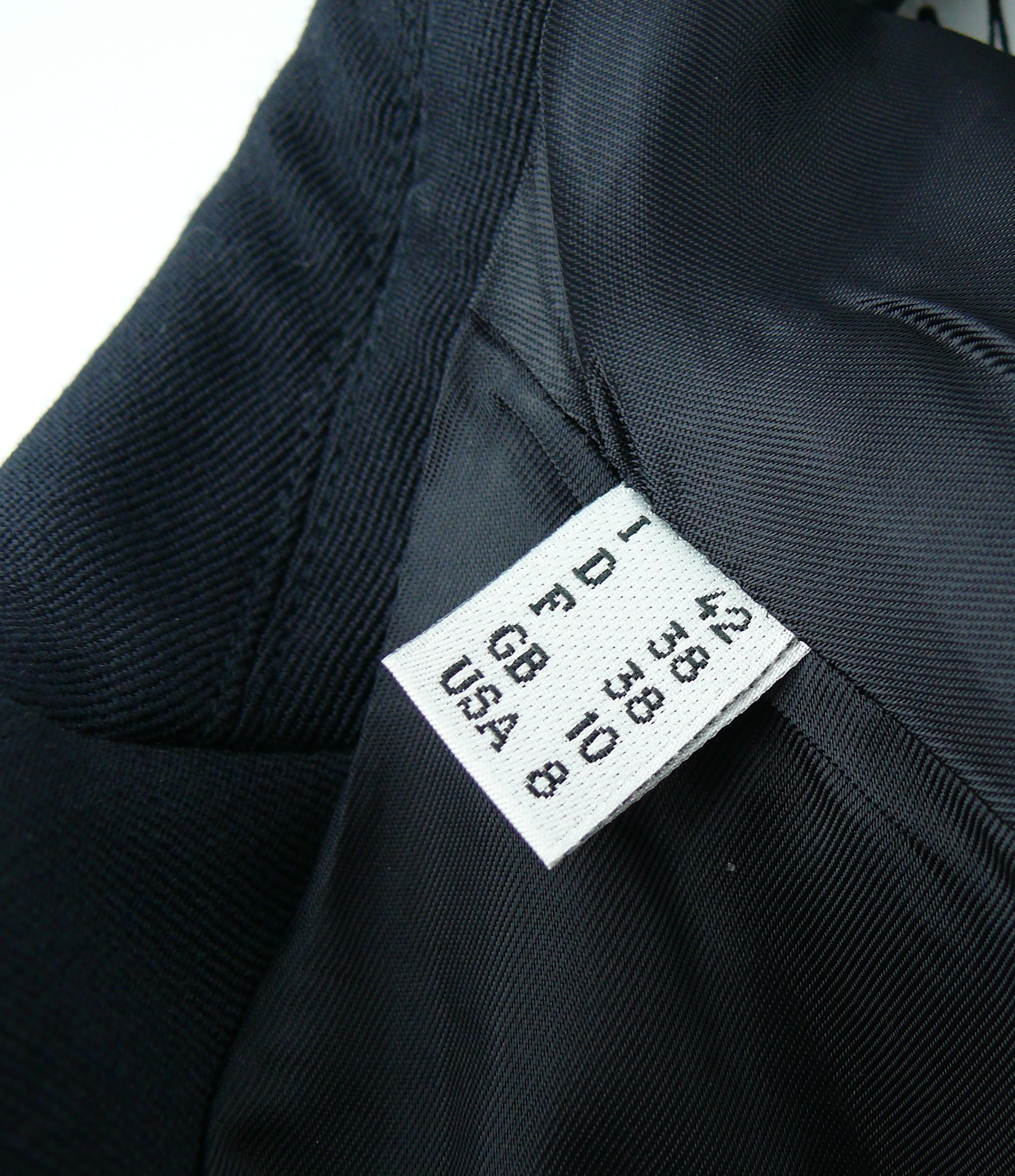 Moschino Vintage Military Style Harmony Jacket USA Size 8 3