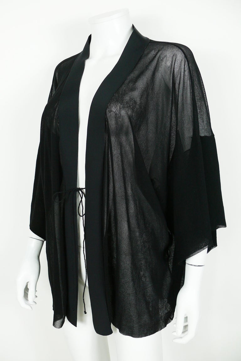 GORGEOUS, SUPER RARE, JEAN PAUL GAULTIER LONG SLEEVE MESH TOP