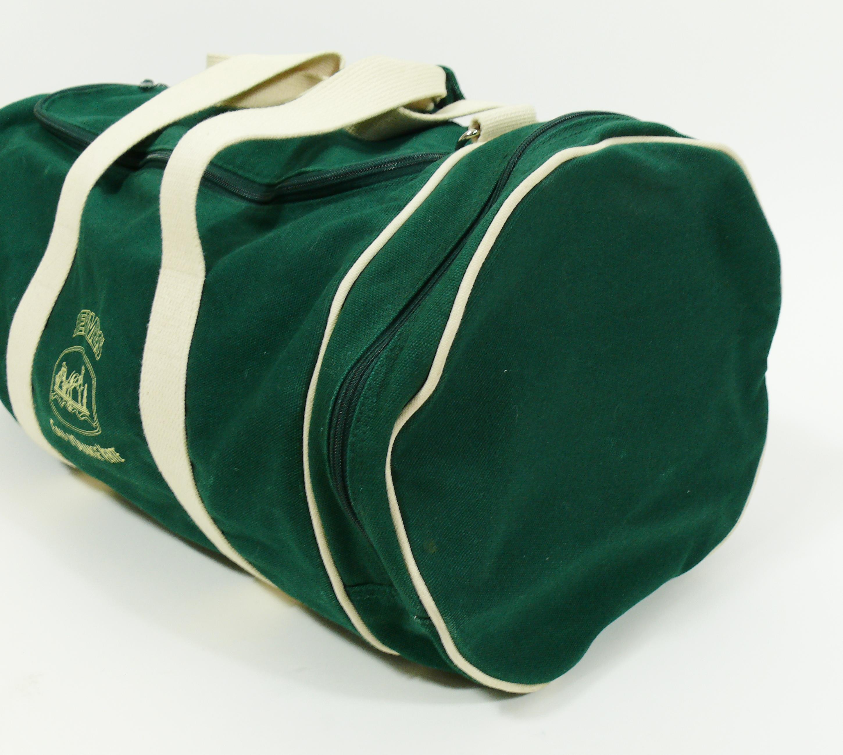 Hermes Eau D'Orange Verte Duffle Sports Bag In Good Condition In Nice, FR