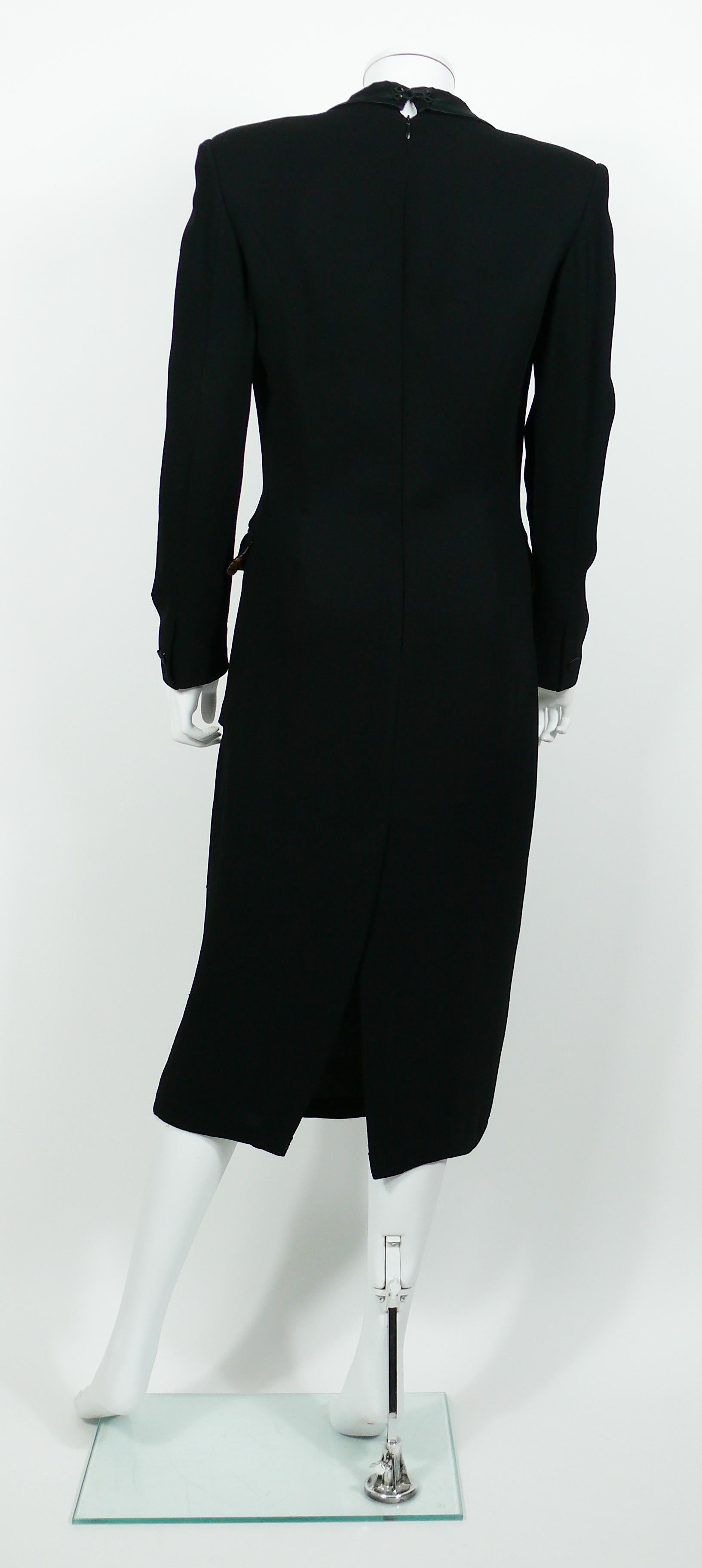 Women's Jean Paul Gaultier Vintage Tuxedo Dress For Sale