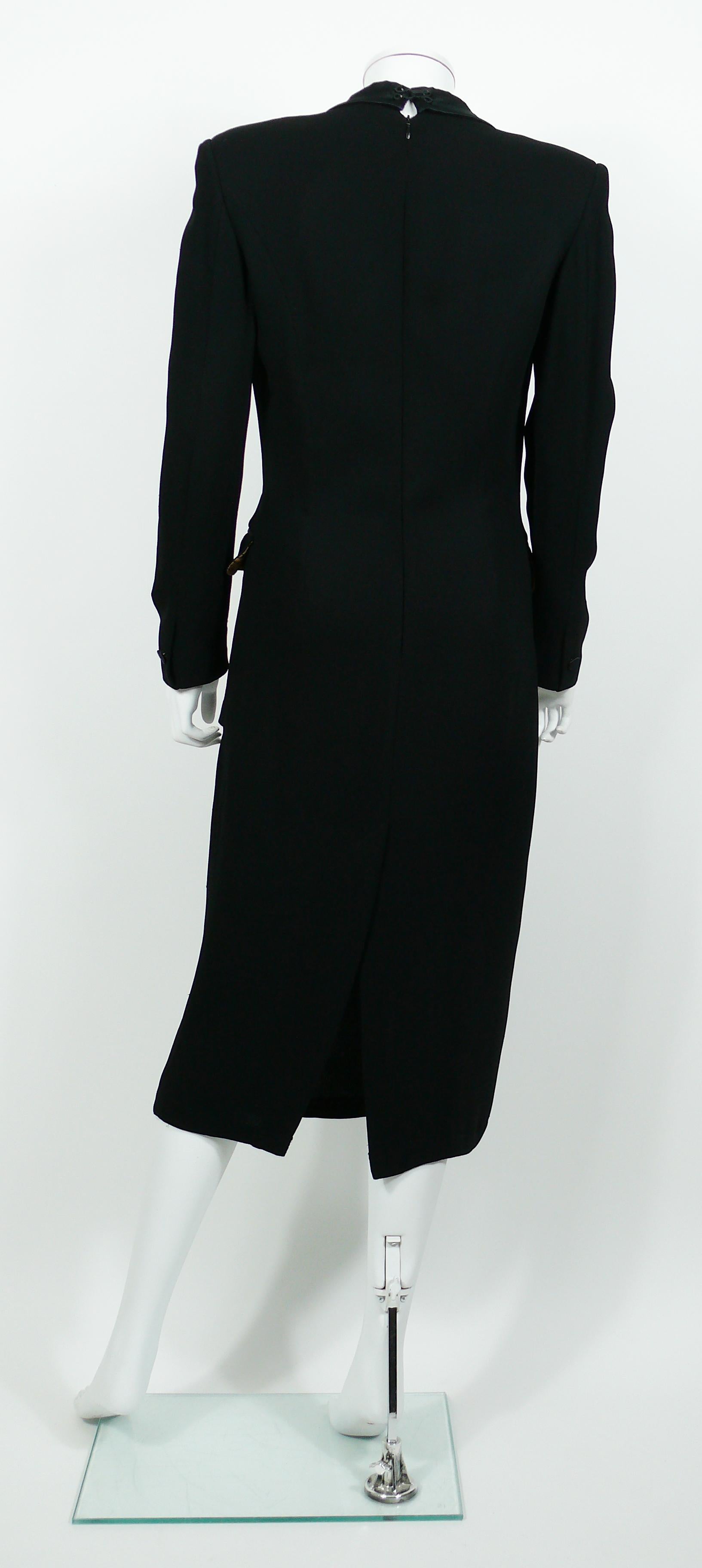 Women's Jean Paul Gaultier Vintage Tuxedo Dress  For Sale