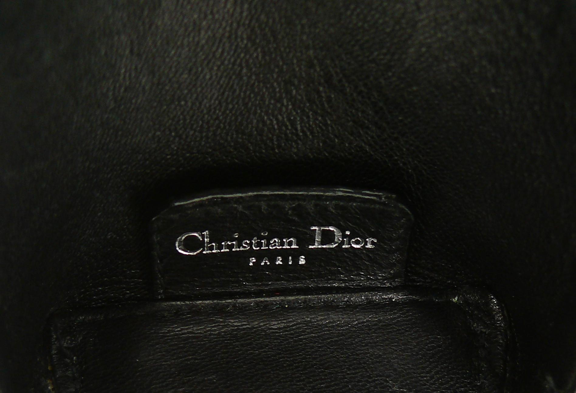 Christian Dior Mini Transparent PVC and Leather Lady Dior 2