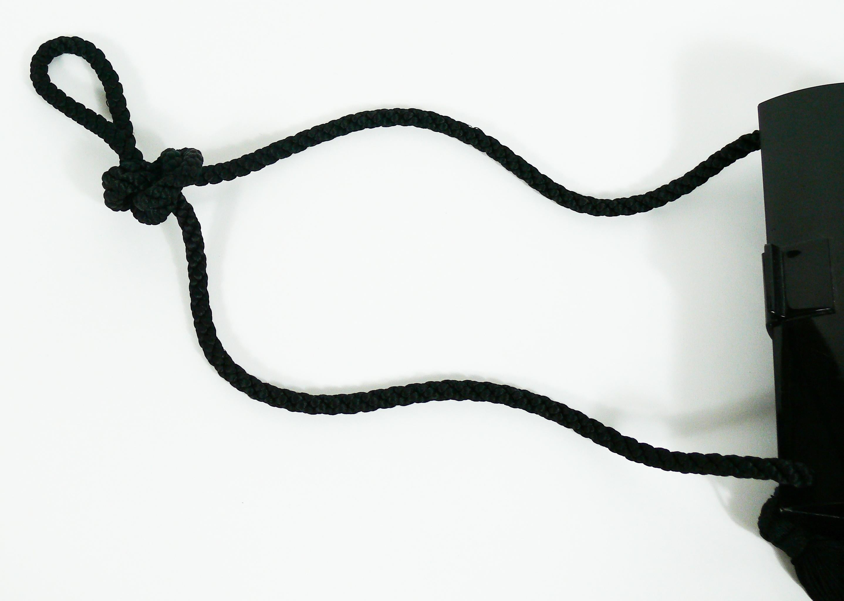 Lanvin Vintage Tassel Minaudiere Shoulder Bag 9