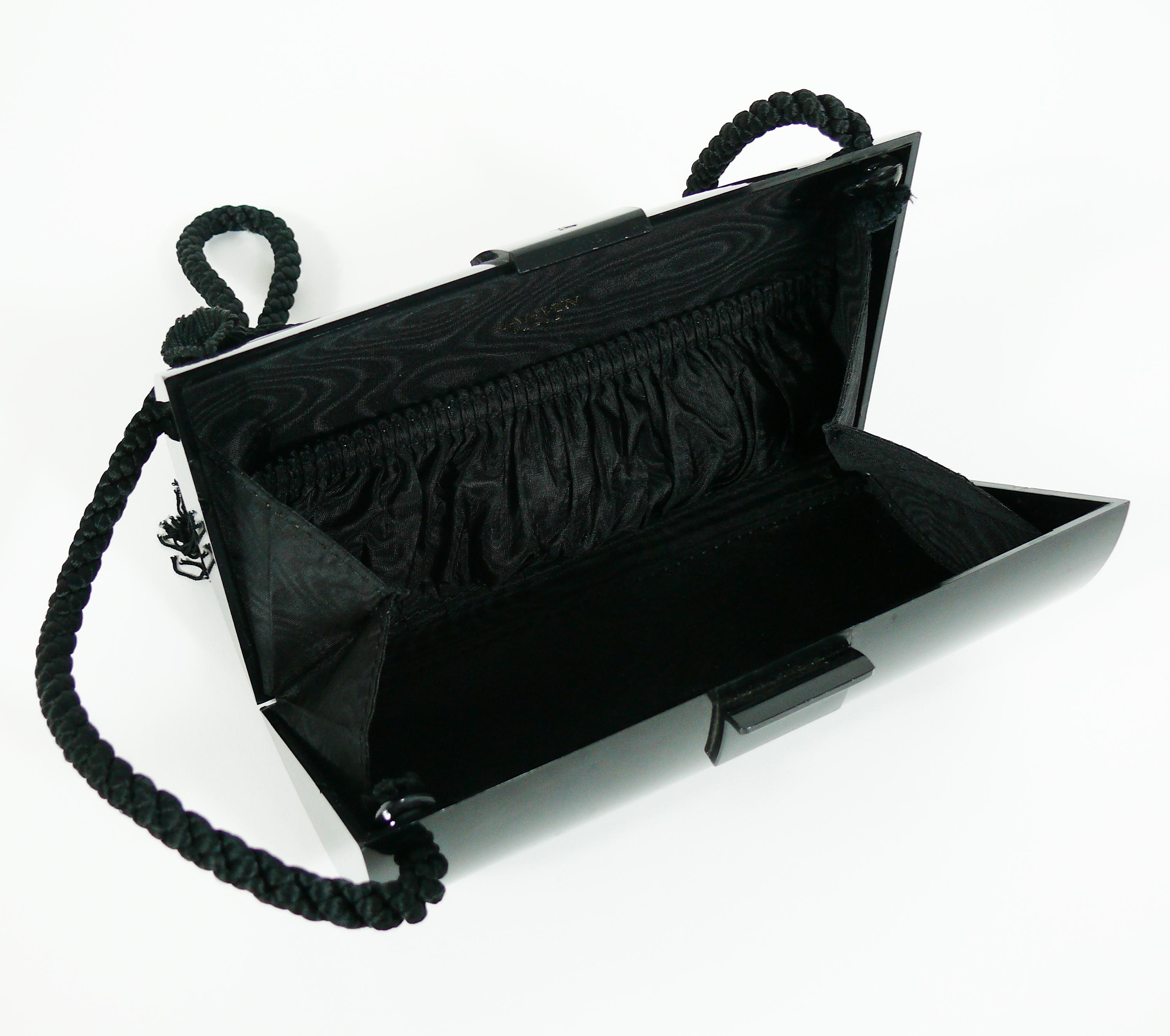 Lanvin Vintage Tassel Minaudiere Shoulder Bag 7