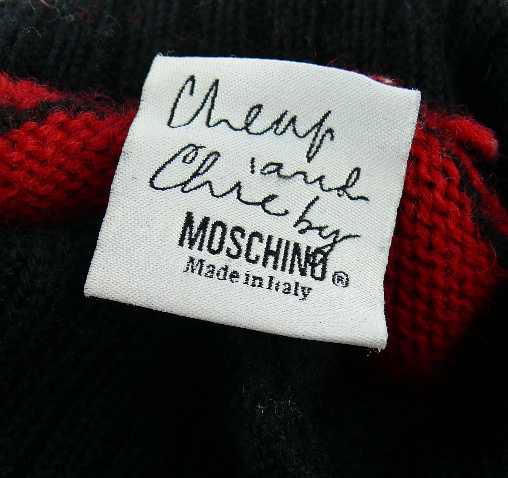 Moschino Vintage The Italian Dream Sweater US Size 10 1
