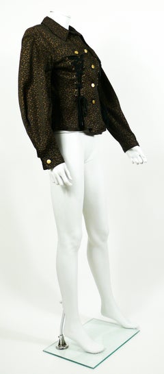 Jean Paul Gaultier Junior Vintage Iconic Corset Style Jacket