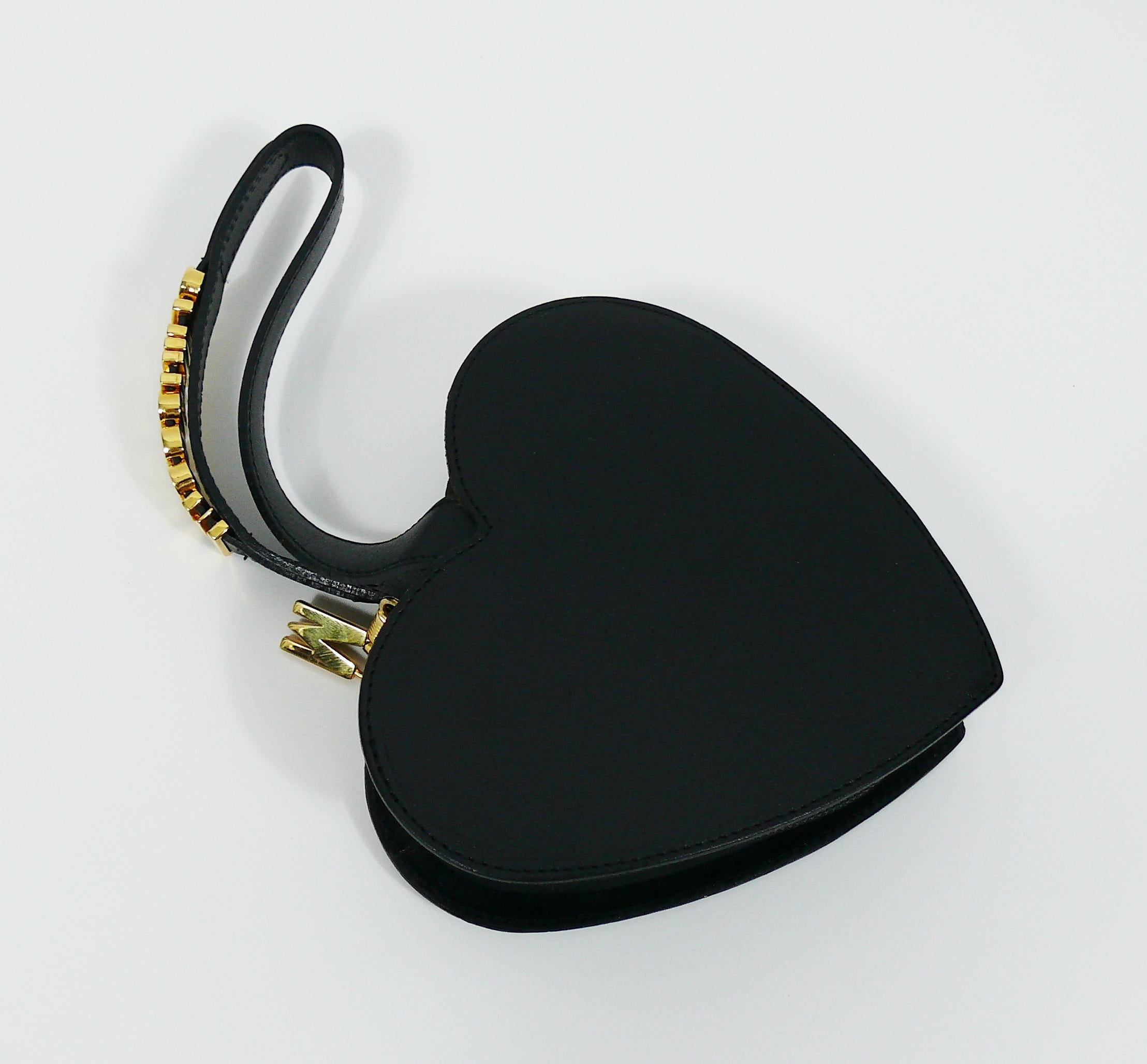 moschino vintage heart bag