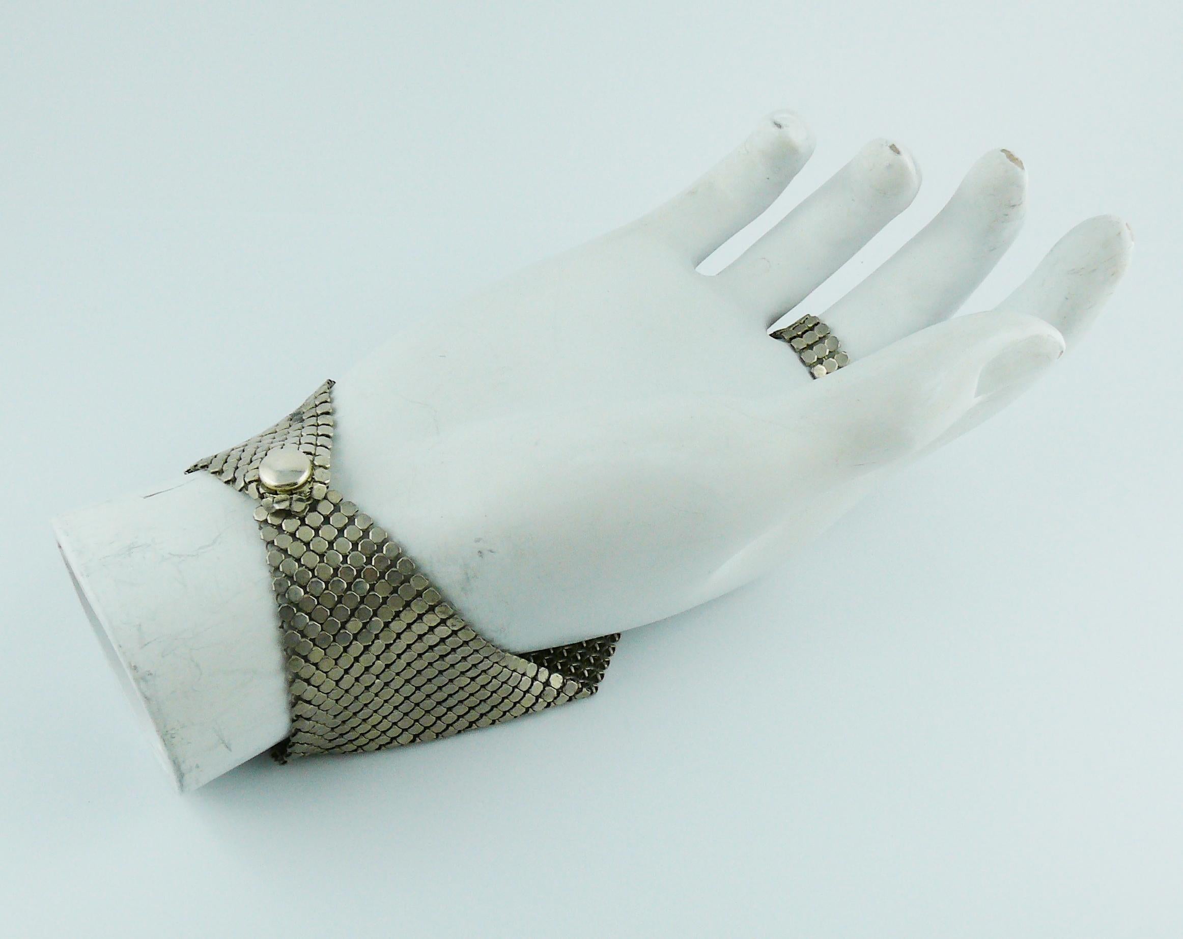 Paco Rabanne Vintage Hand Mesh Ring 2