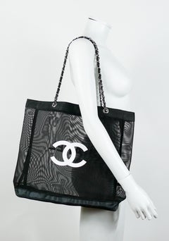 Chanel Mesh Tote Shopping Gift Bag