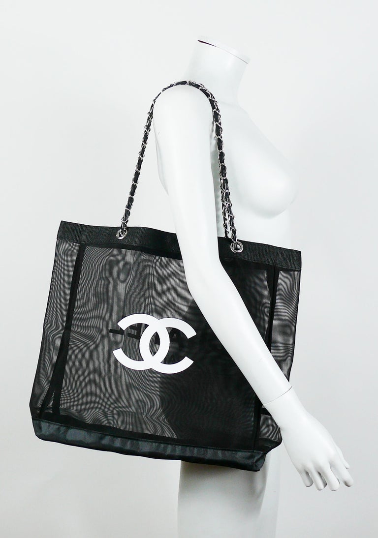 Chanel Chanel VIP Mesh Tote Bag On Designer Wardrobe