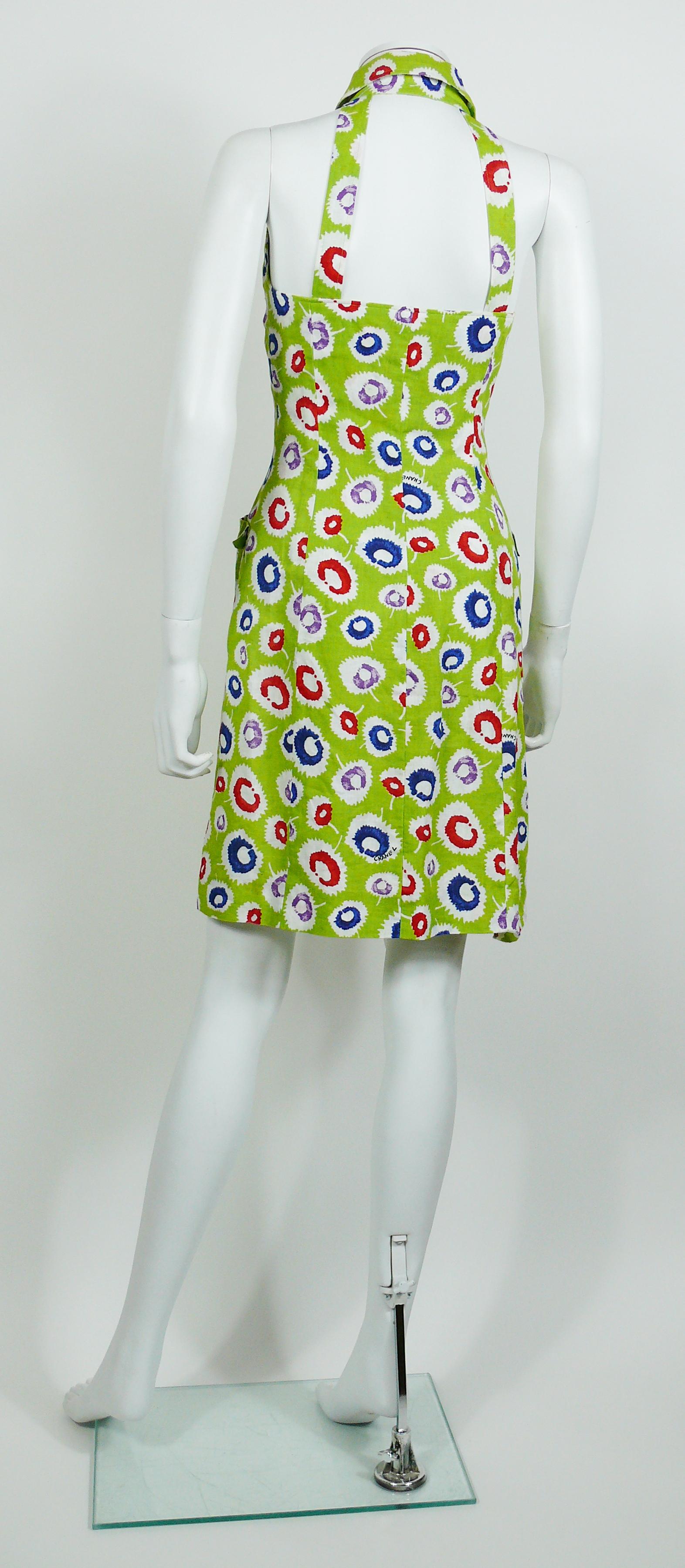 Chanel Boutique Vintage Linen Dress, Summer 1997 3