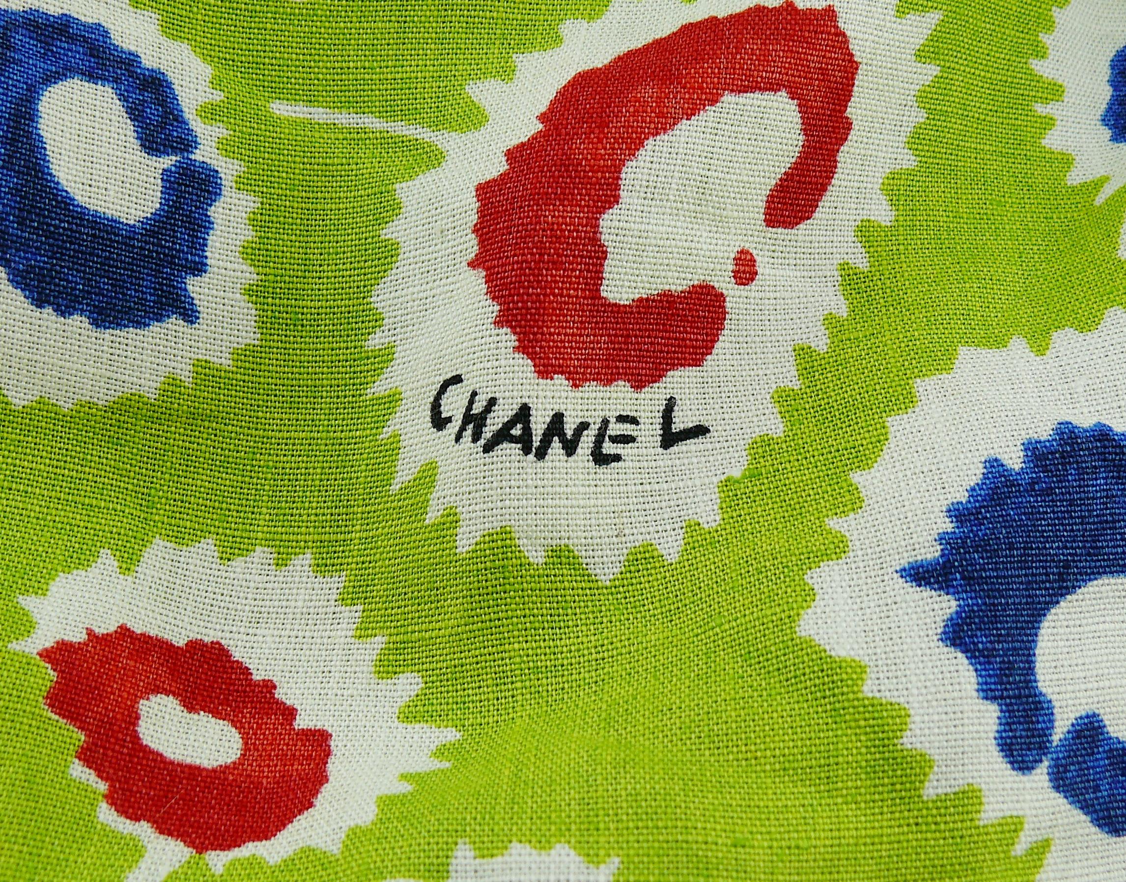Women's Chanel Boutique Vintage Linen Dress, Summer 1997 