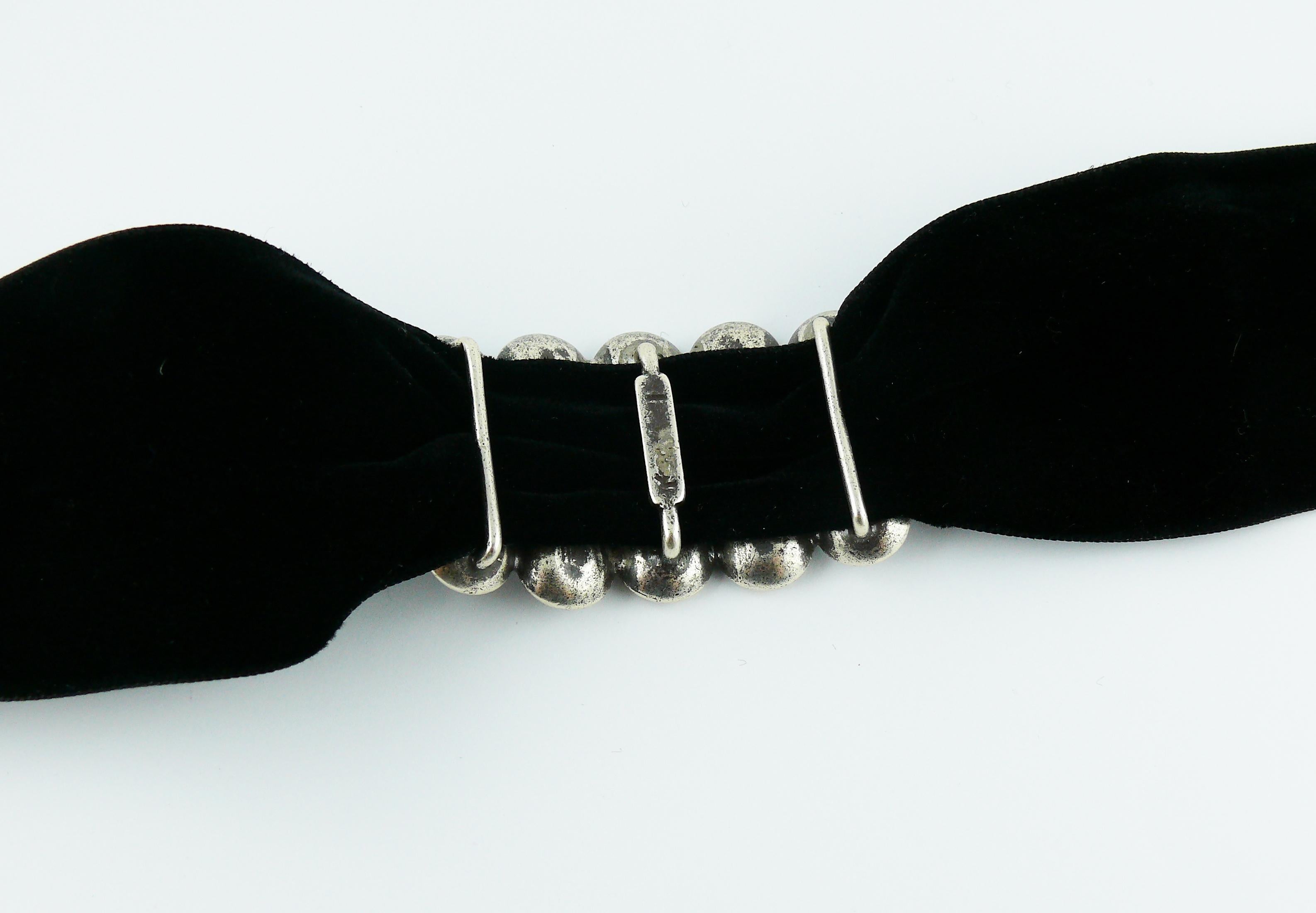 Yves Saint Laurent YSL by Tom Ford Velvet Choker / Bracelet 2