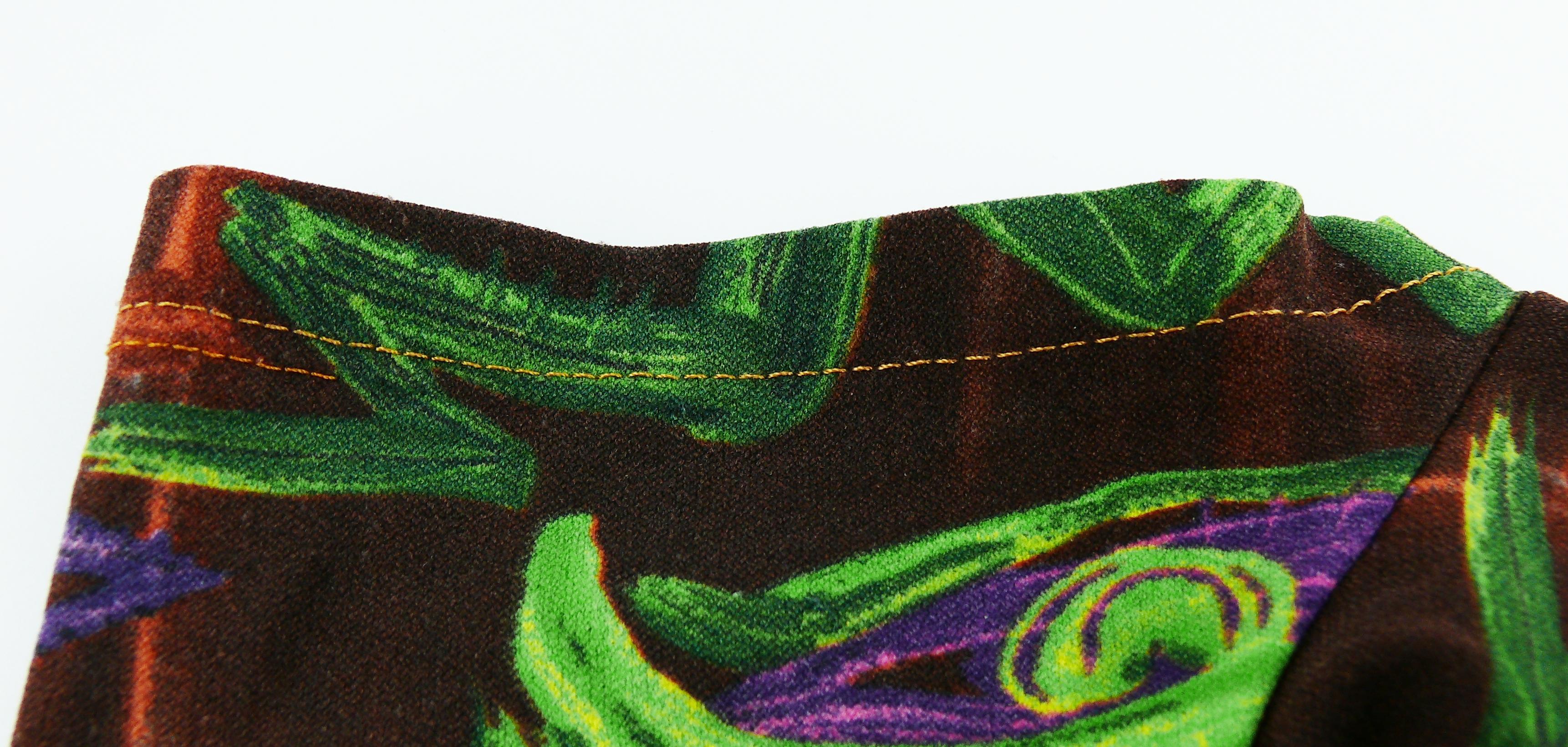 Jean Paul Gaultier Vintage Egyptian Print Top 9