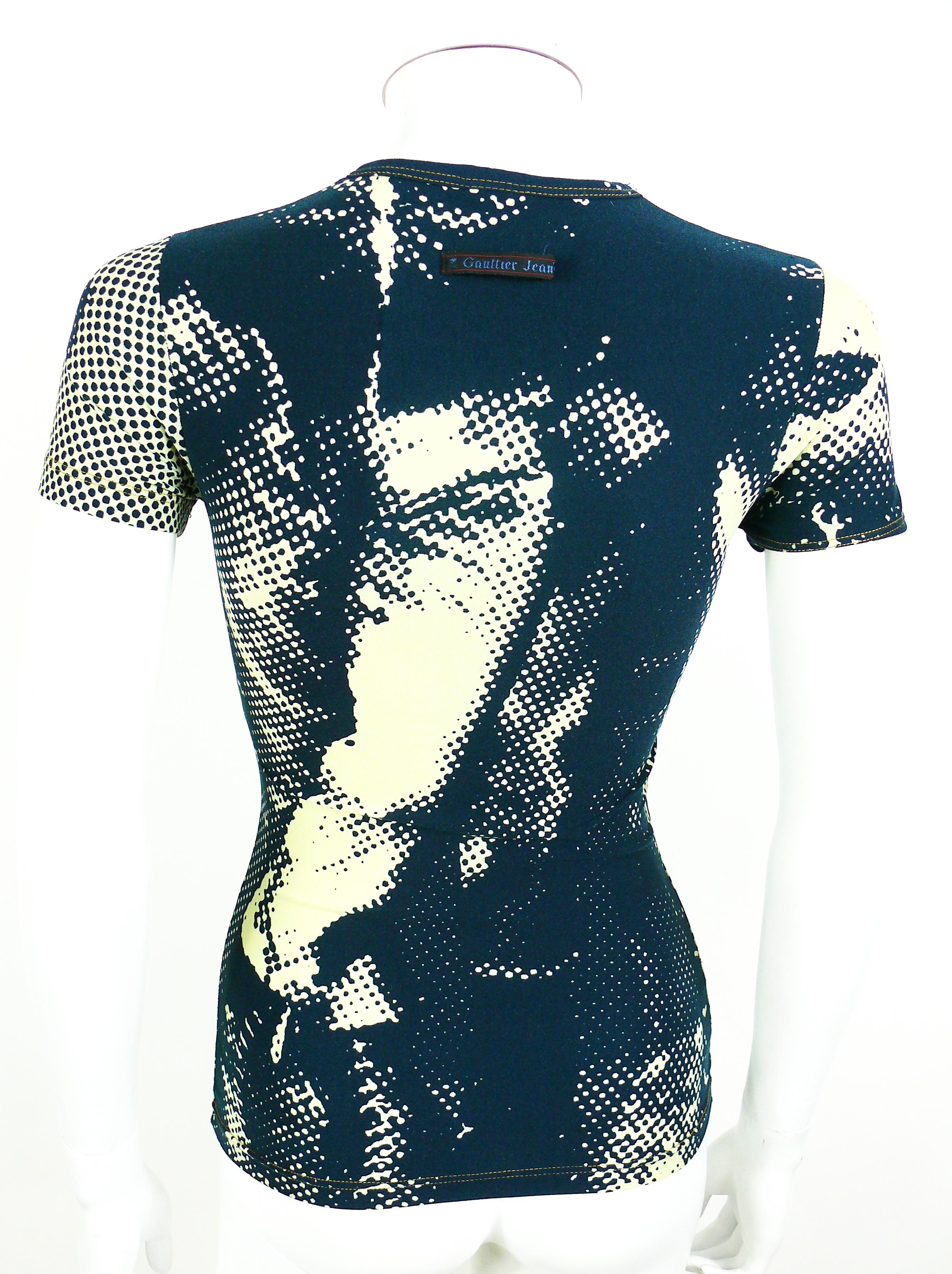 Jean Paul Gaultier Vintage Fight Racism Collection Shirt In Good Condition In Nice, FR