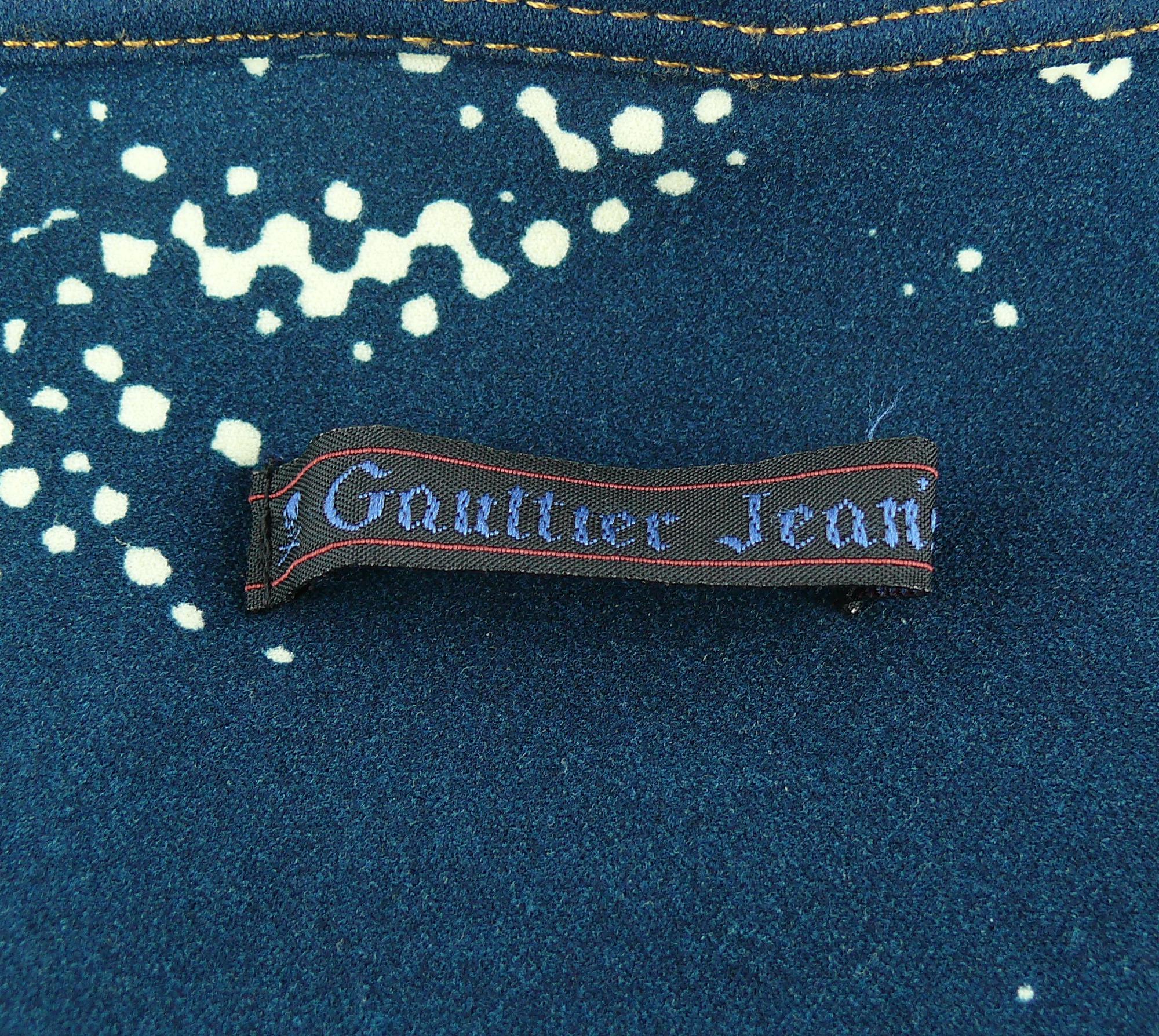 Women's Jean Paul Gaultier Vintage Fight Racism Collection Shirt