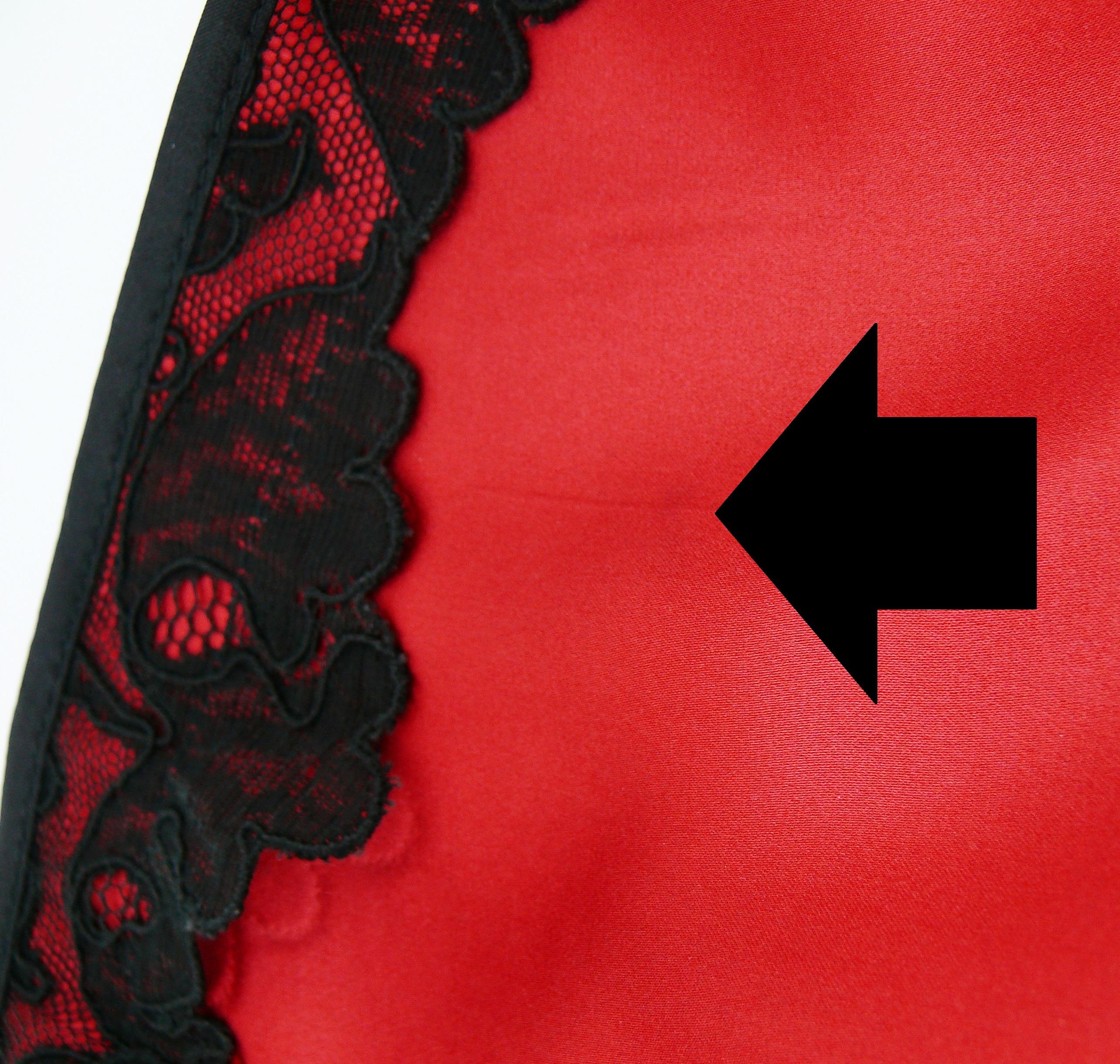 Yves Saint Laurent YSL Rive Gauche Vintage Red Silk Wrap Style Dress For Sale 7