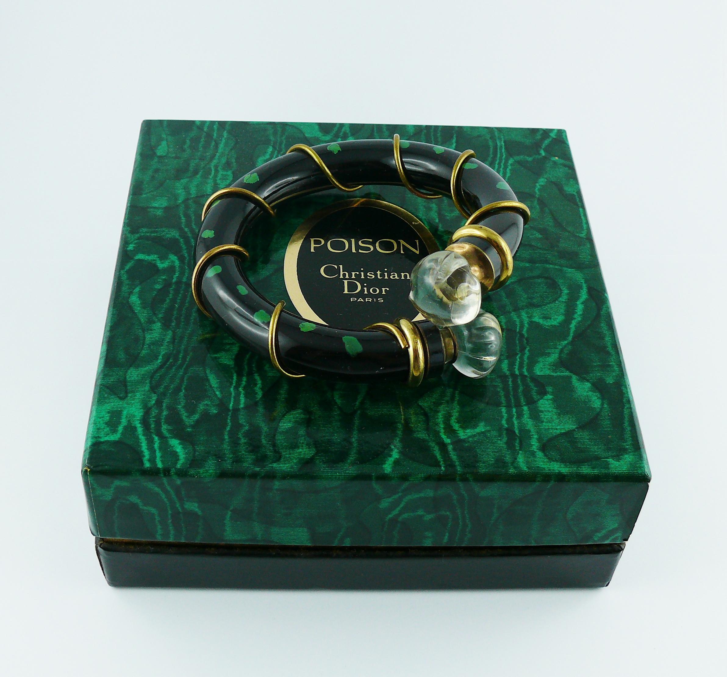 Christian Dior Parfums Vintage Poison Bracelet In Good Condition In Nice, FR