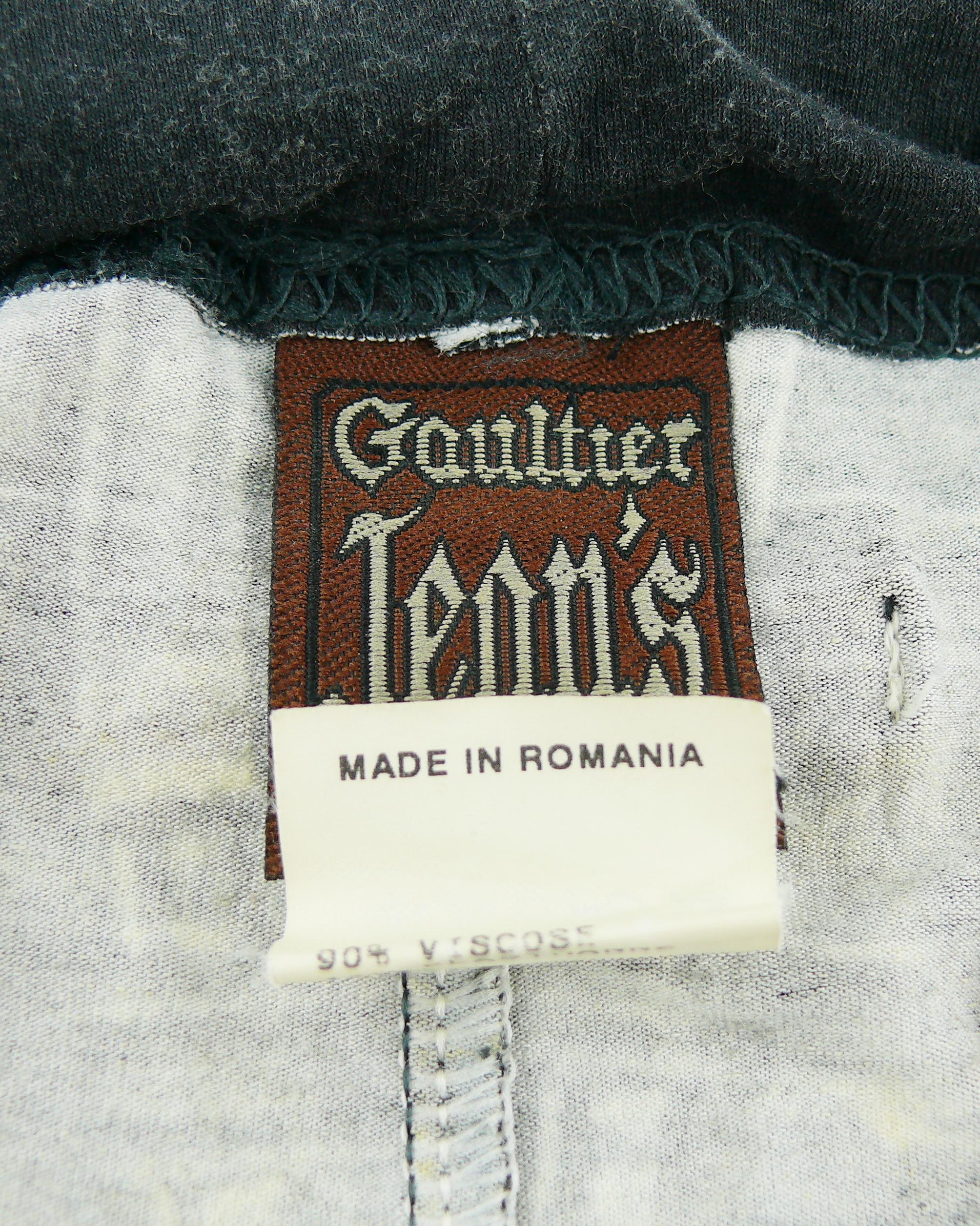 Jean Paul Gaultier Vintage Trompe L'oeil Maxi Skirt 1