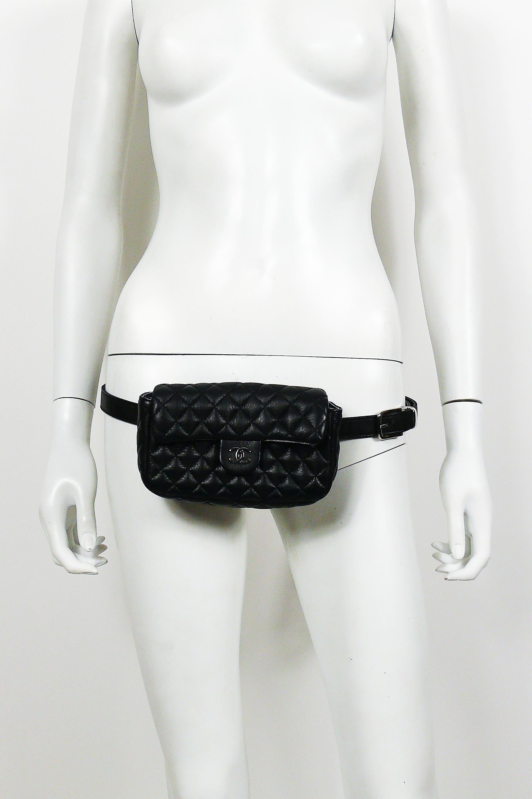 chanel camellia belt bag