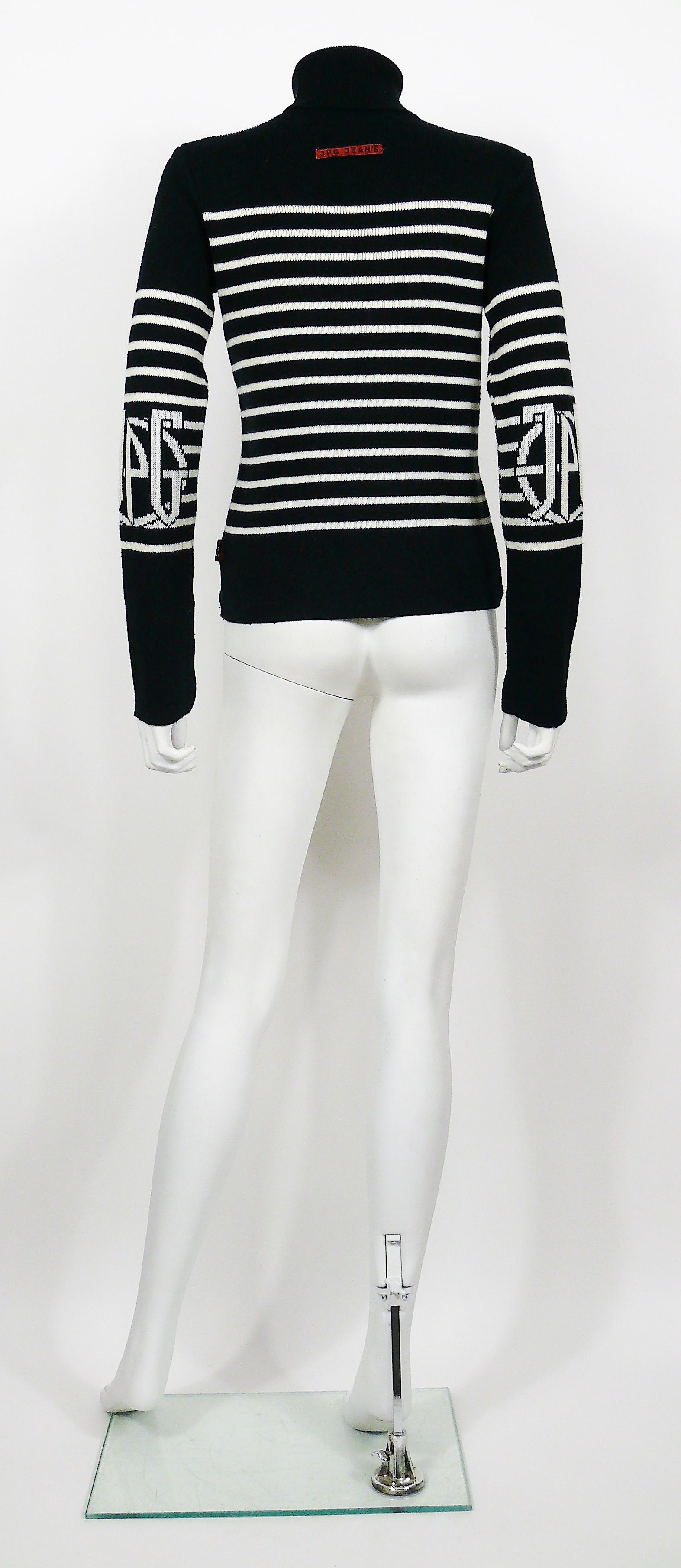 black and white vintage sweater