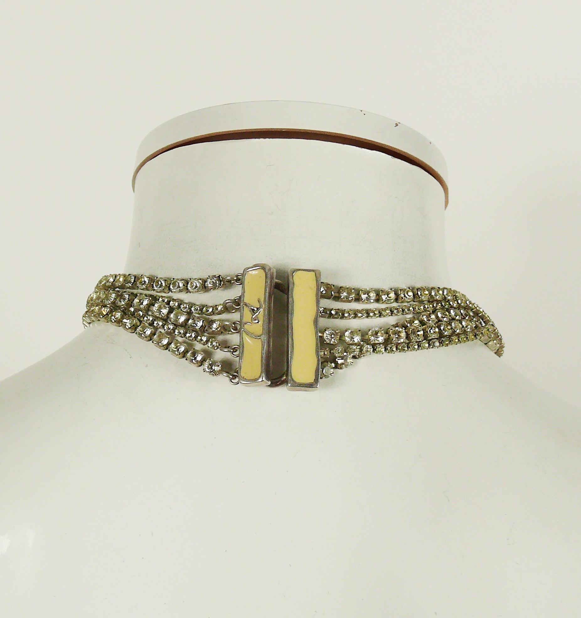 Christian Lacroix Vintage Diamante Necklace 7