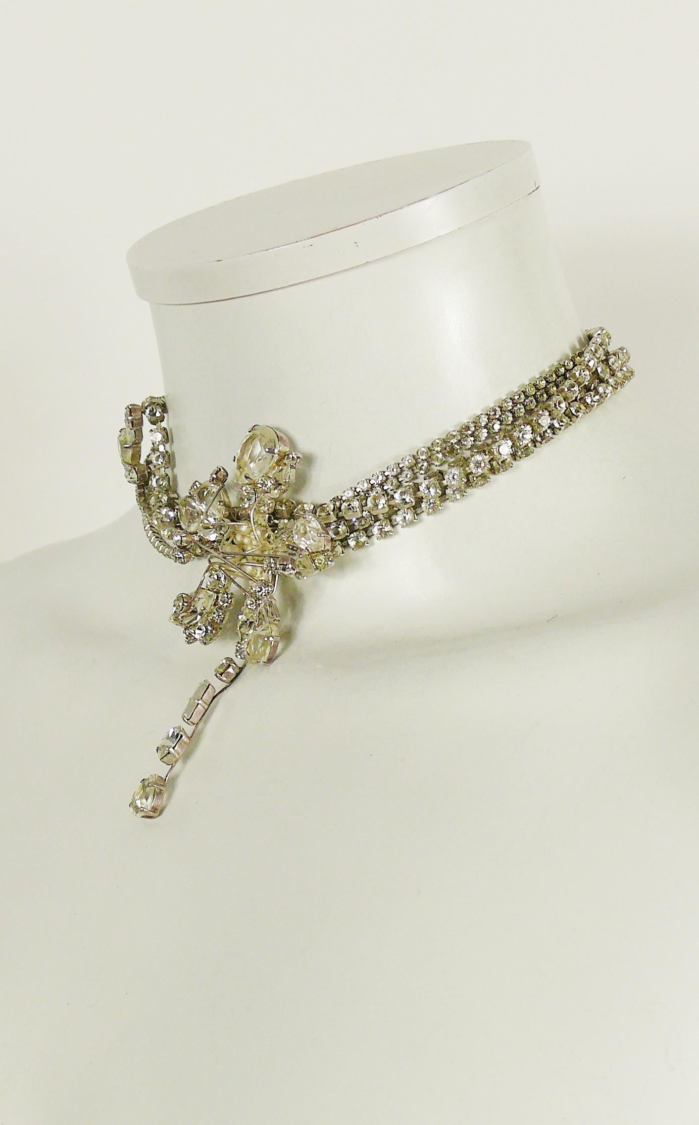 Christian Lacroix Vintage Diamante Necklace 3