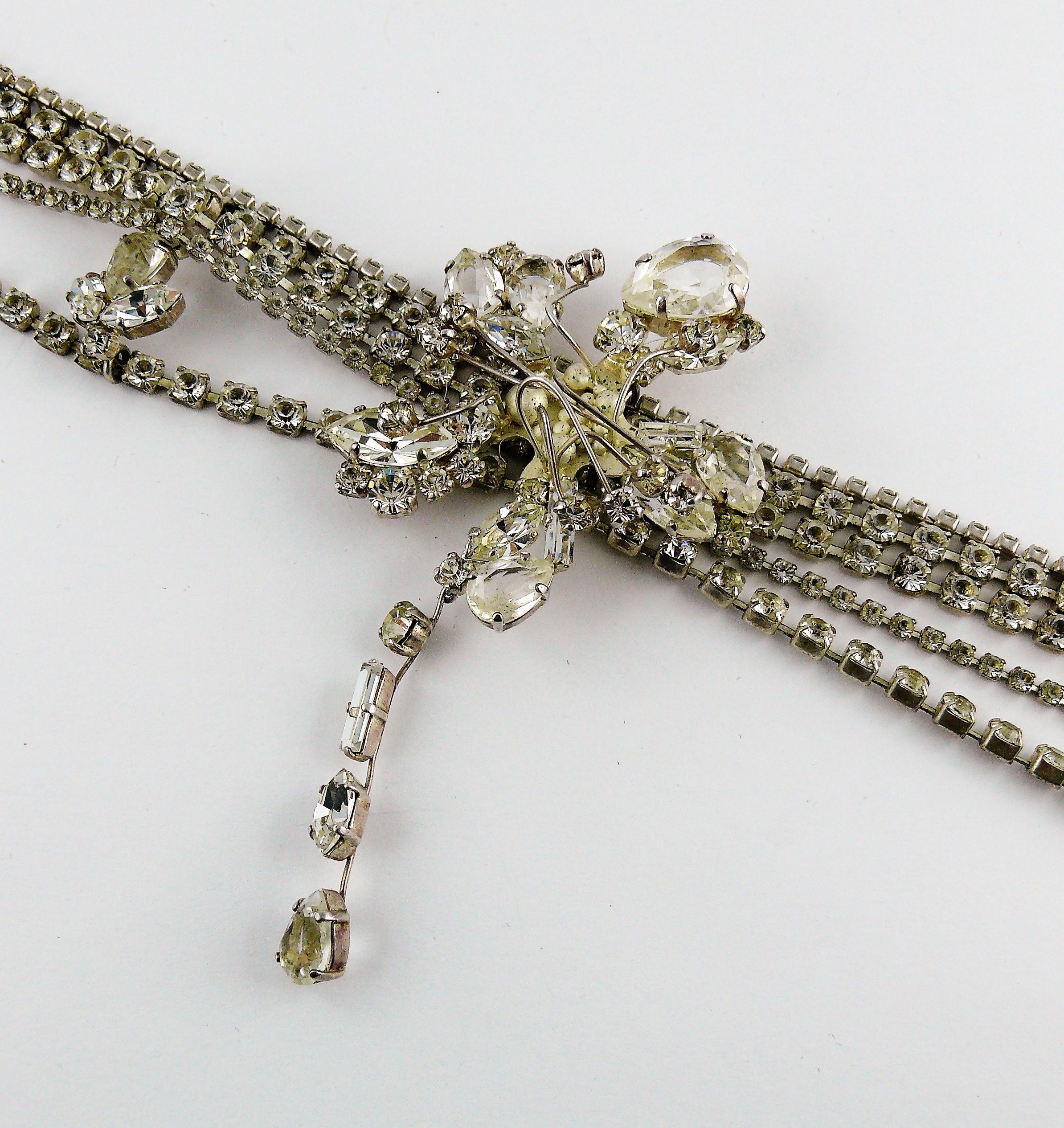 Christian Lacroix Vintage Diamante Necklace 1